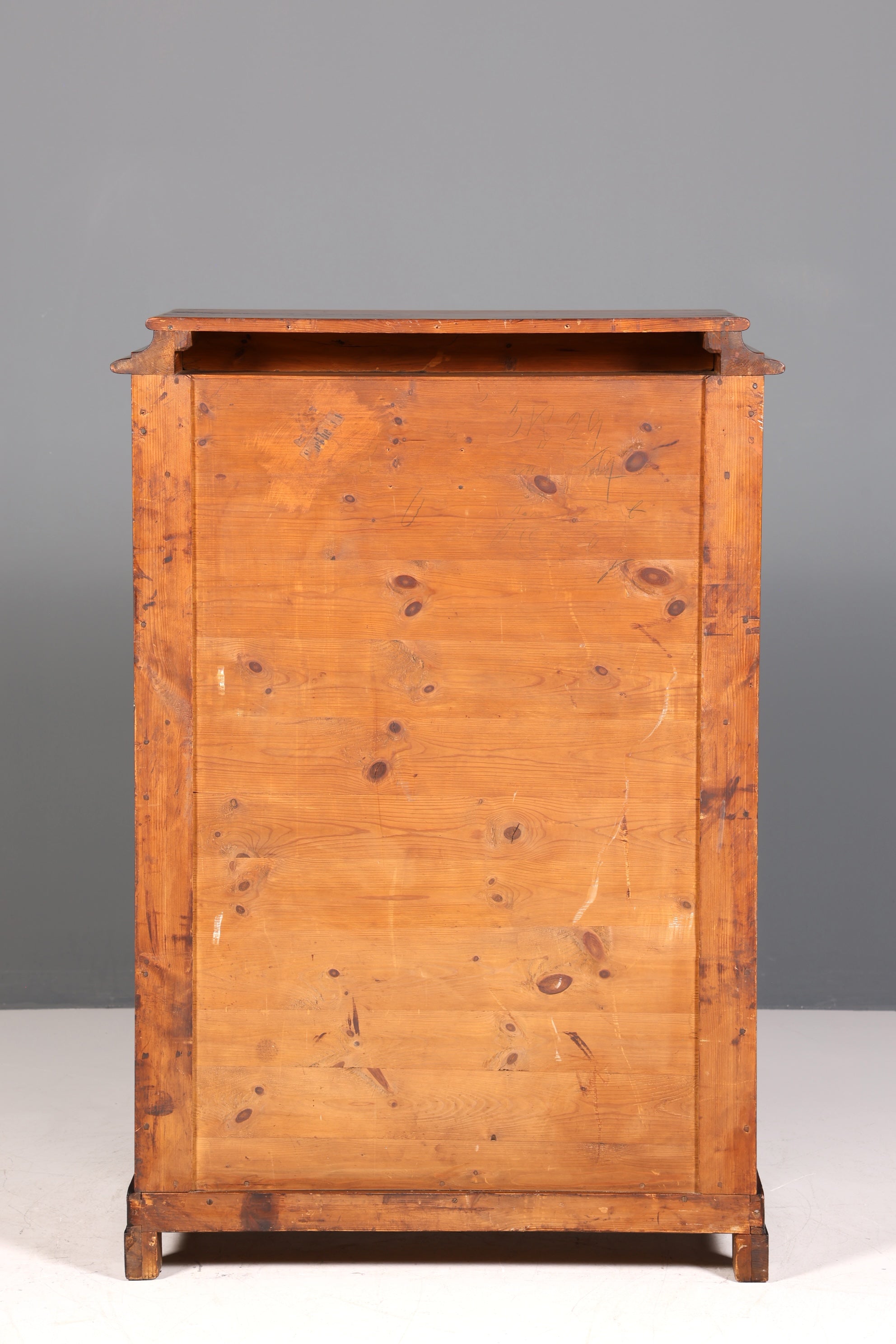 Beau secrétaire Gründerzeit, buffet haut vertiko, commode Louis Philippe, vers 1880