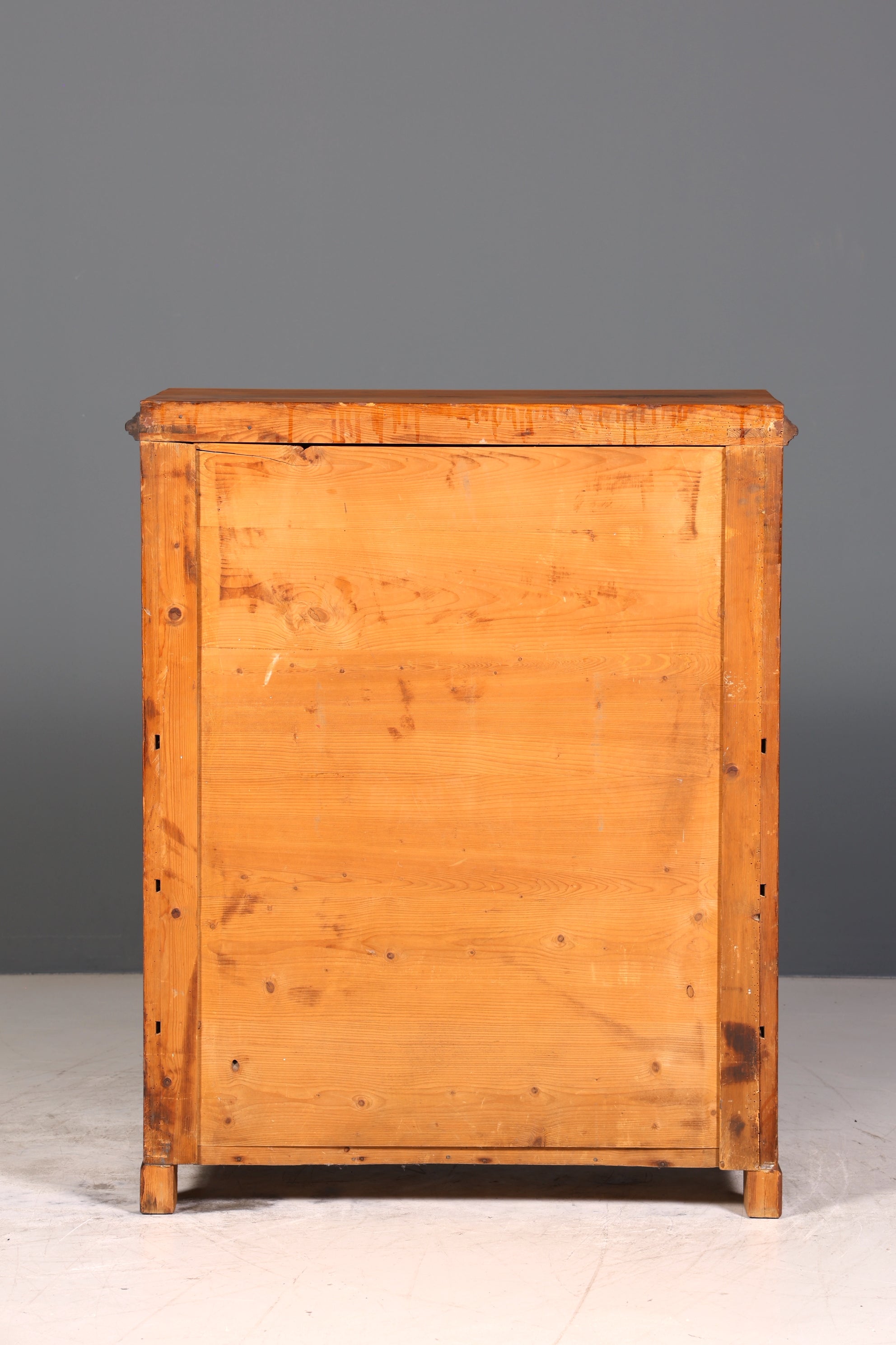 Stilvoller Biedermeier Sekretär Vertiko Louis Philippe Kommode Schubladenkommode