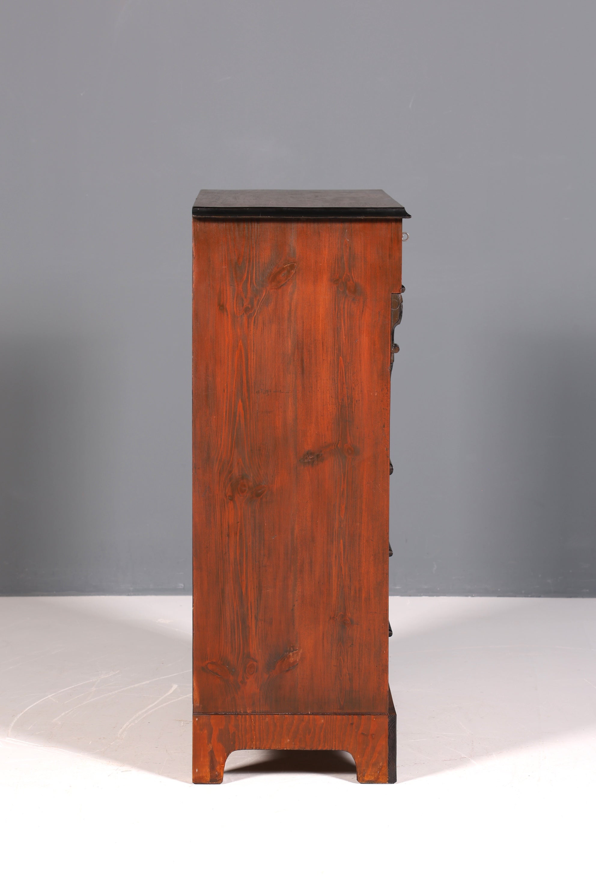 F841 Finish Wunderschöner Gründerzeit Sekretär Kommode Jugendstil Schubladenkommode Antik Vertiko