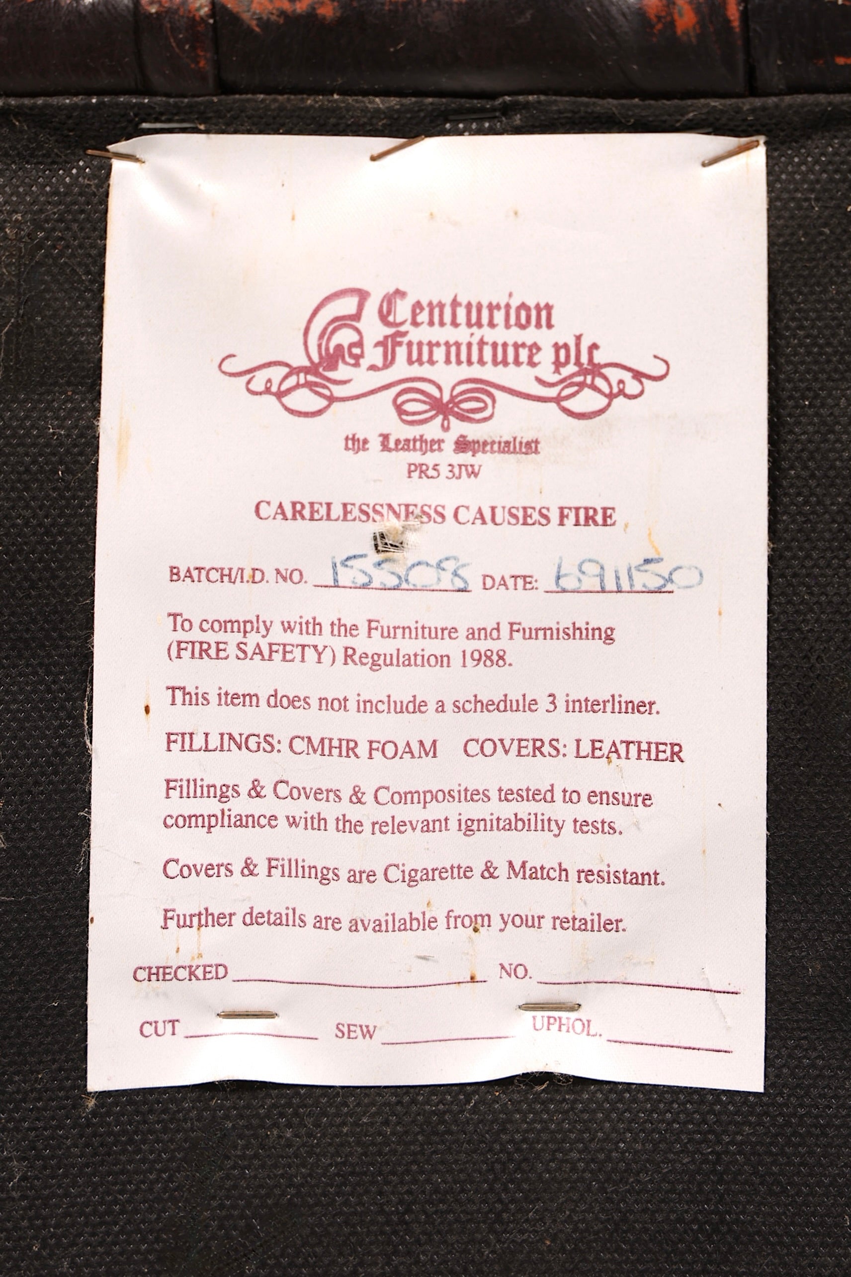 Edler Original Chesterfield Centurion Sessel Braun Echt Leder Englischer Armlehnsessel Herrensessel UK 1 von 2