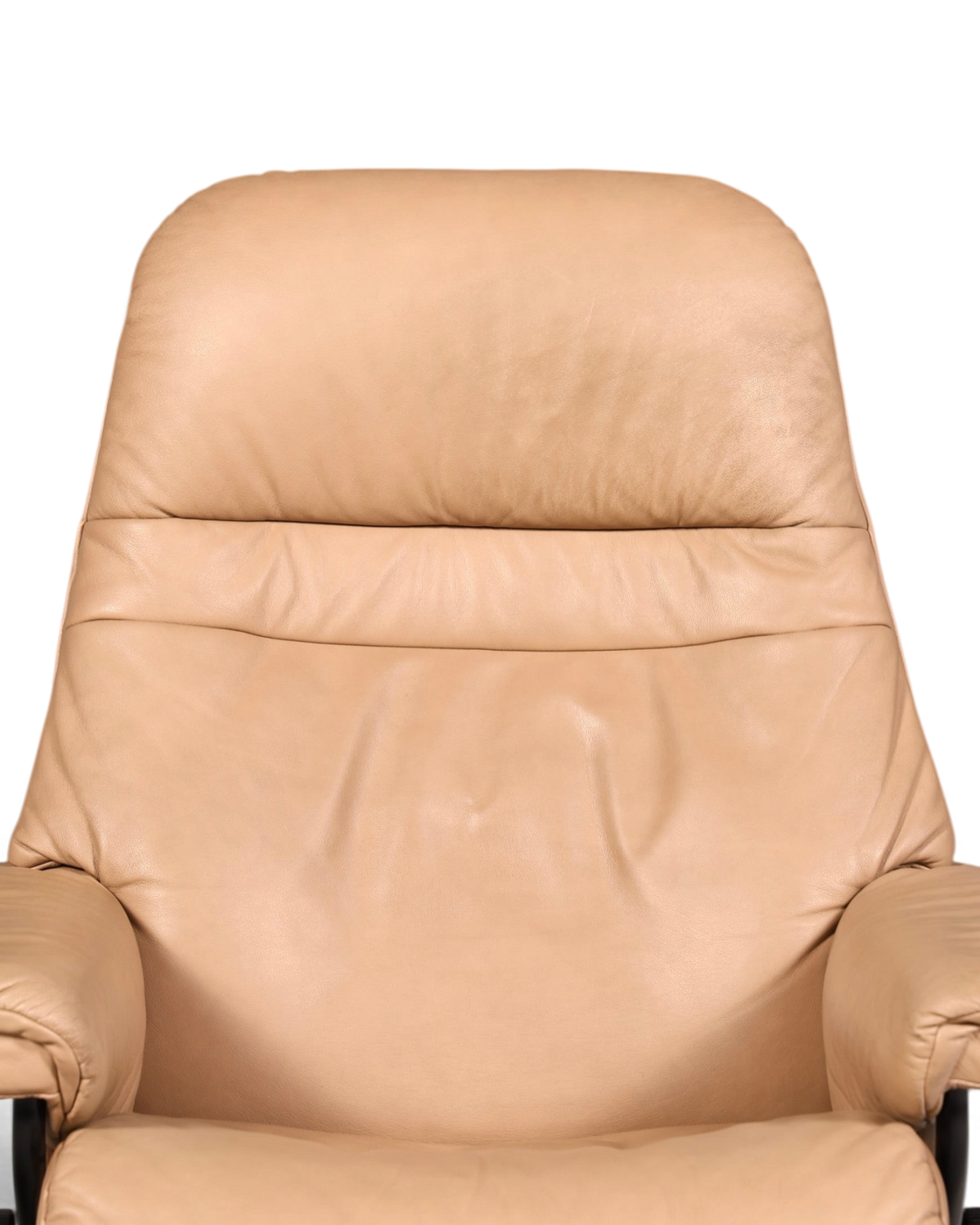 Hauptstadt Möblerei Stressless Sunrise Relaxsessel aus beigem Echtleder mit hochwertiger Polsterung