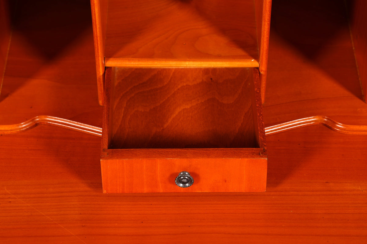 Magnifique secrétaire anglais bois massif commode d&