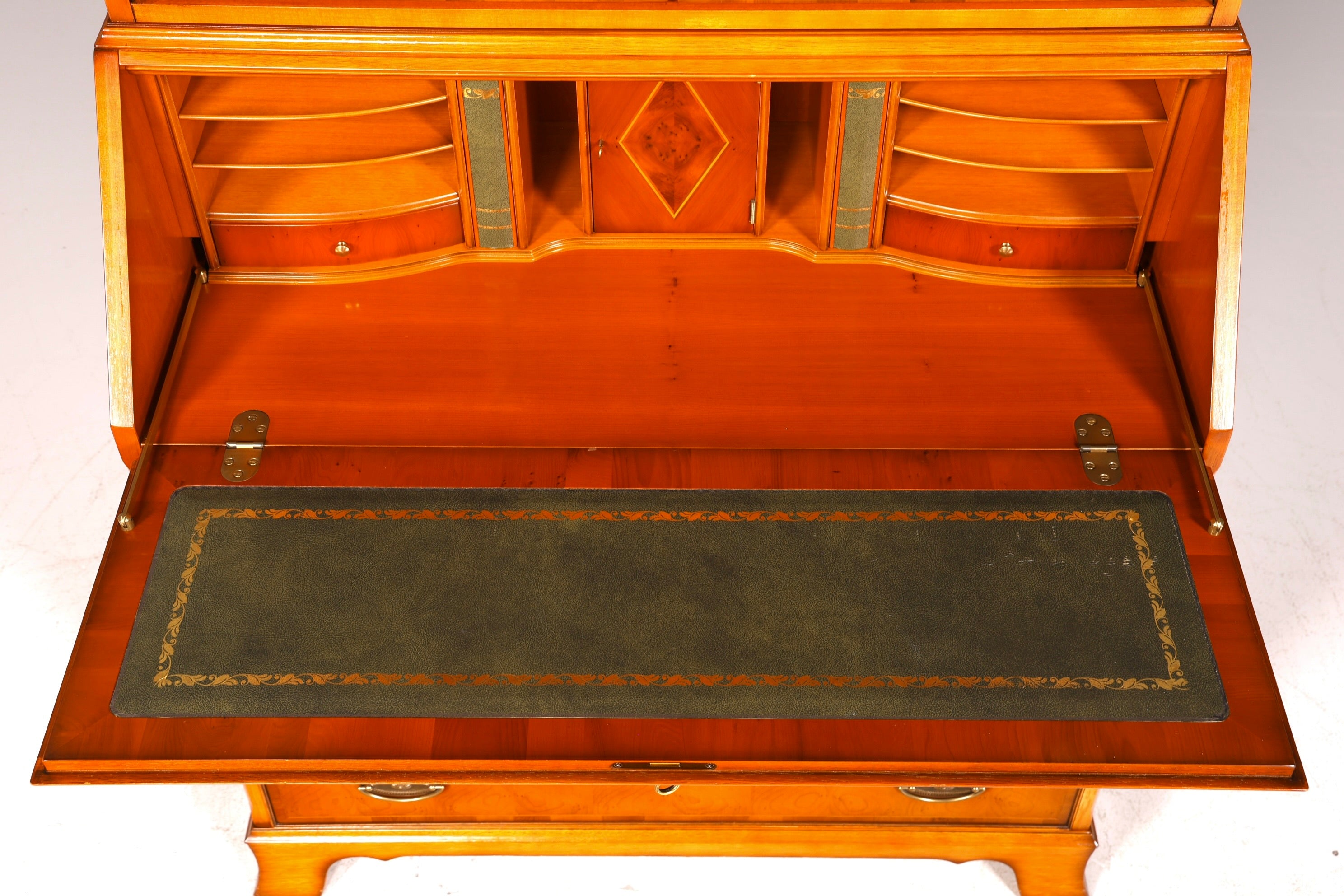 Secrétaire anglais élégant, bureau Heldense d&