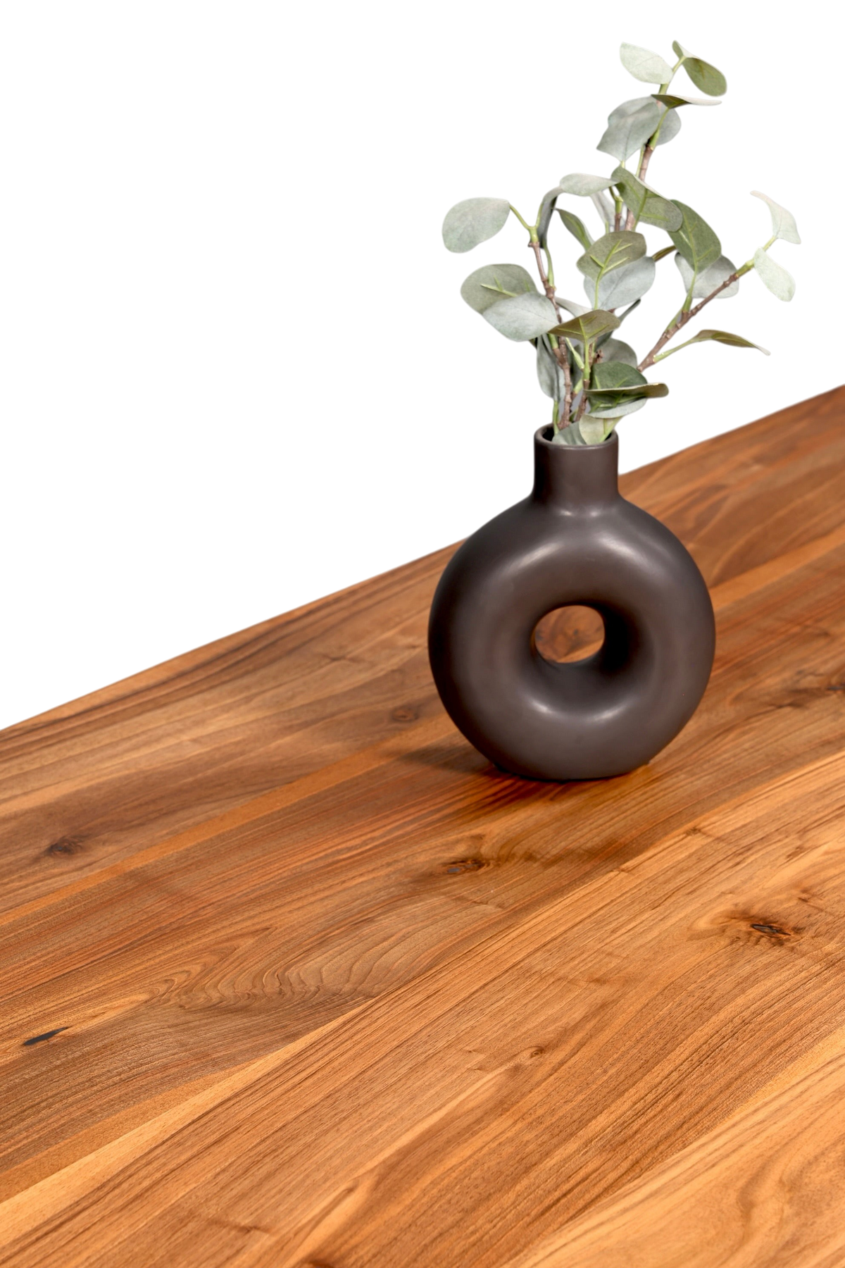 Wunderschöner Nussbaum Tisch 240cm-95cm Esszimmer Tisch Baumkanten Platte massiv Holz Küchentisch