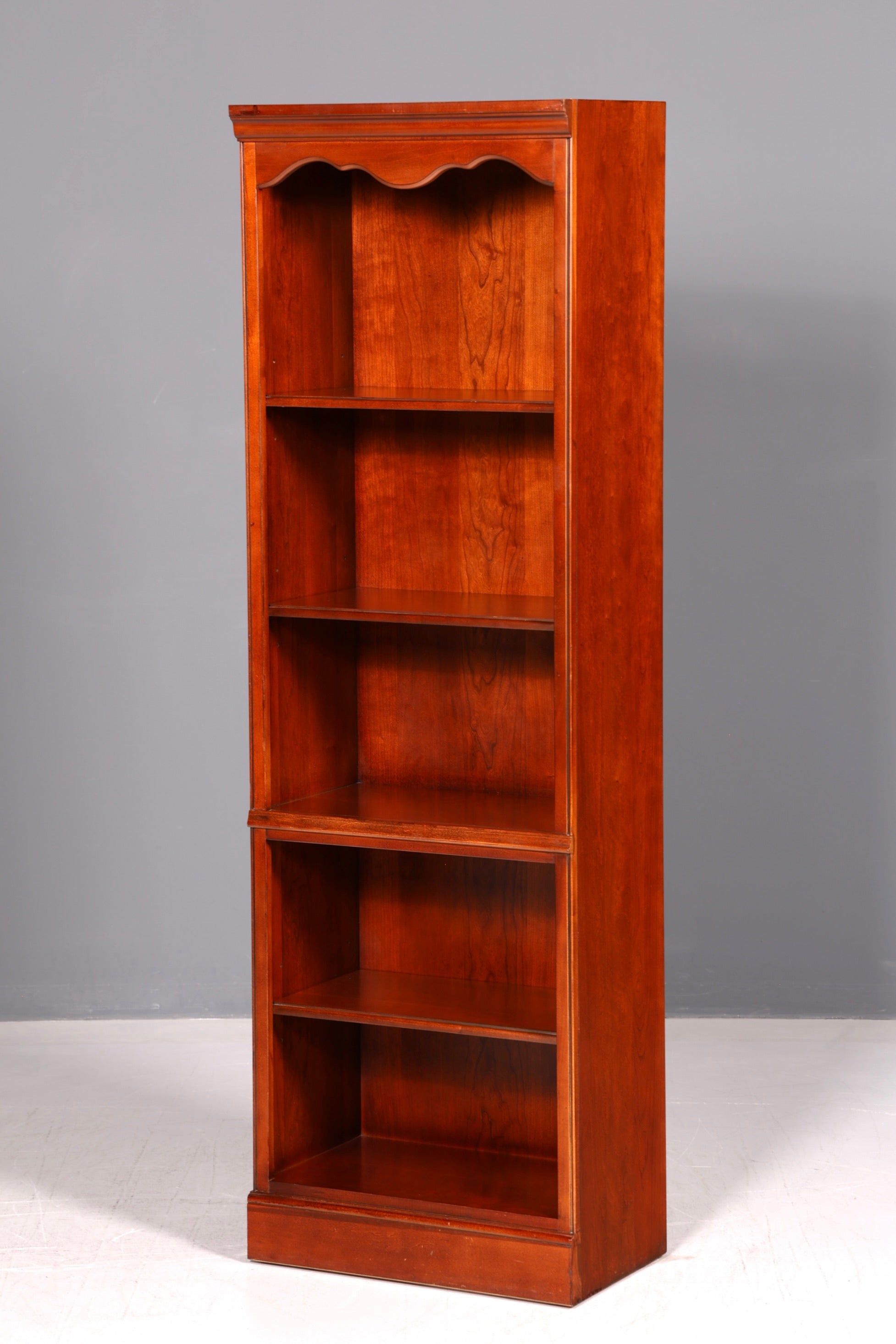Original Drexel Heritage Bücherregal Regal USA Bookshelf Buchablage Massiv Holz Vintage Standregal Antik