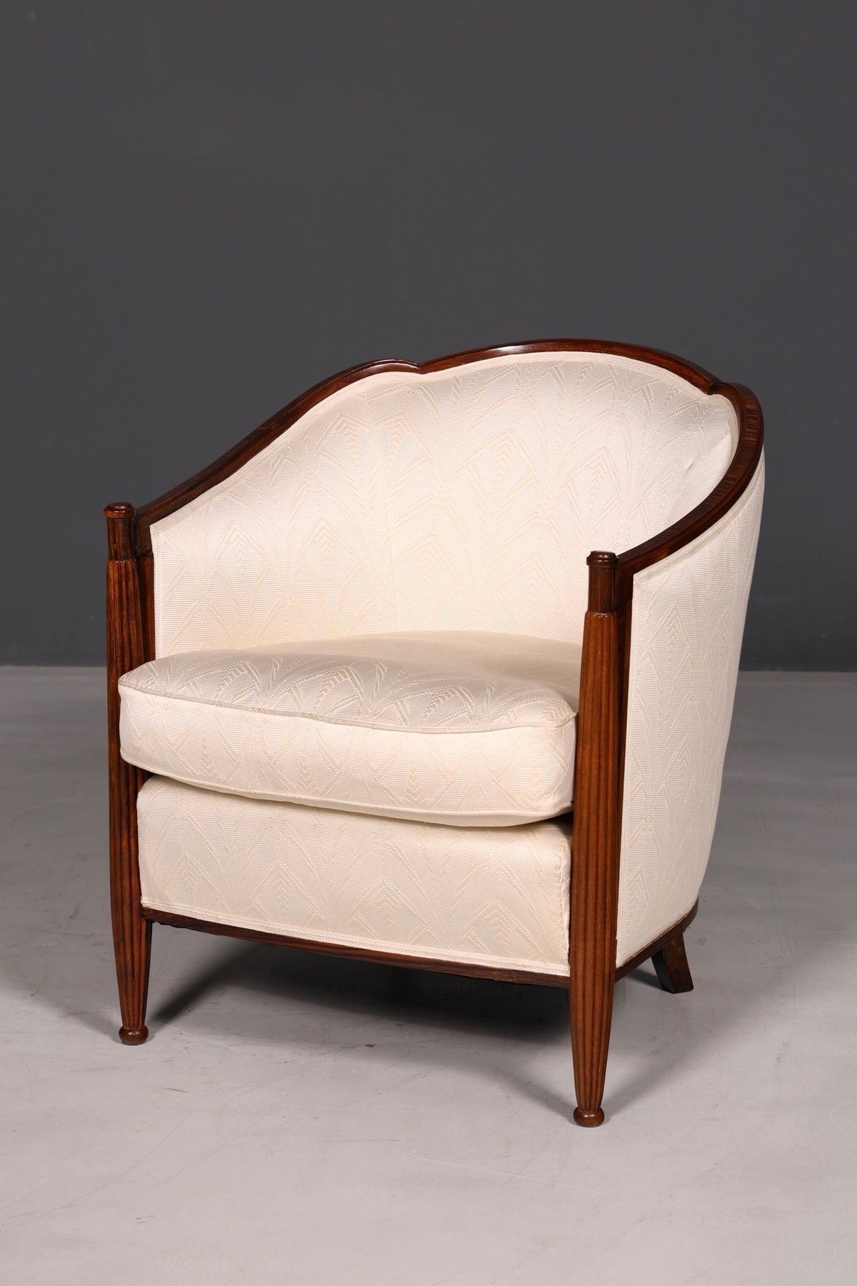 Edler Art Deco Sessel Clubsessel Loungesessel Armlehnsessel Vintage Polstersessel 2 von 2