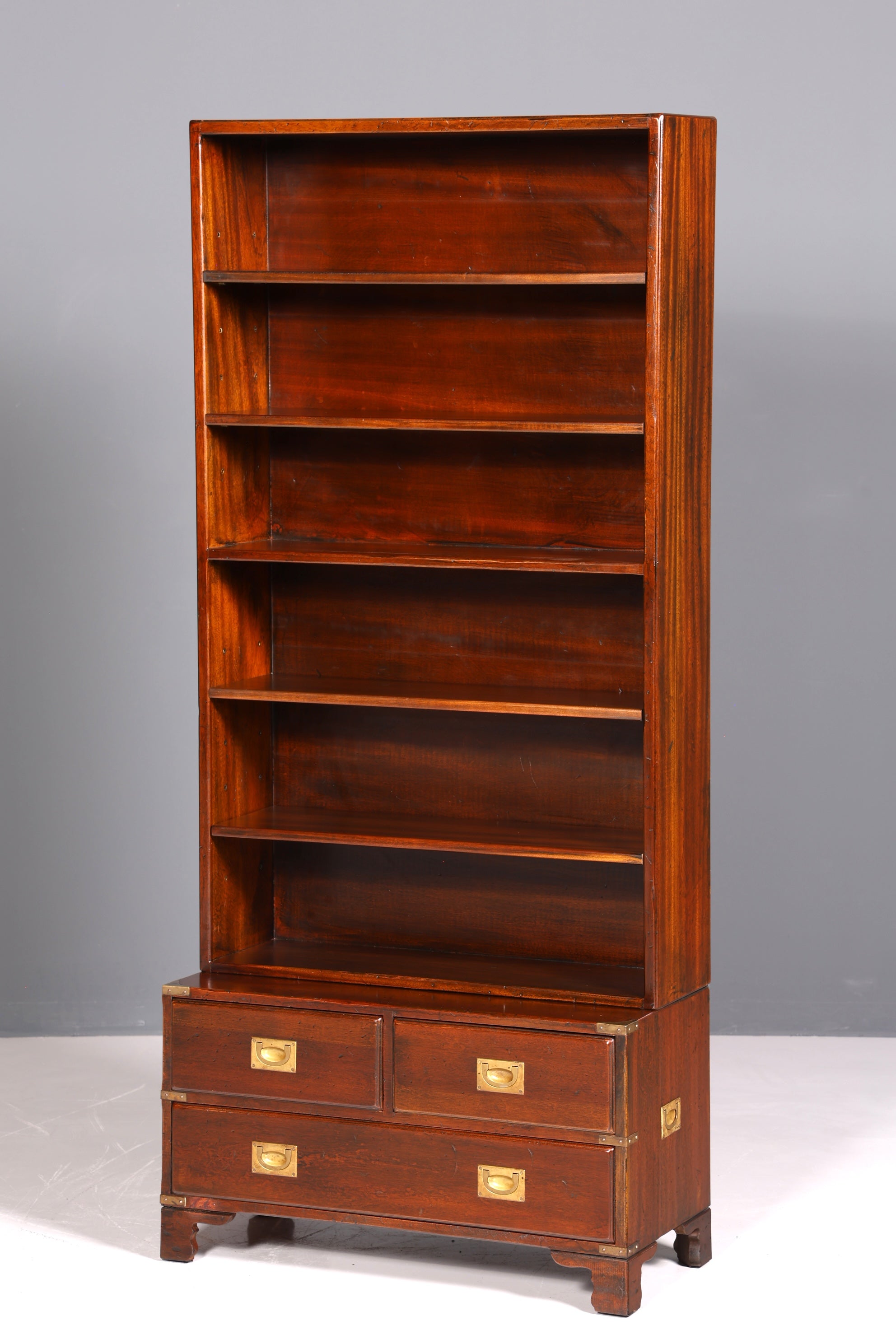 Belle étagère à thème nautique, bibliothèque anglaise, étagère en bois véritable, 1 sur 2