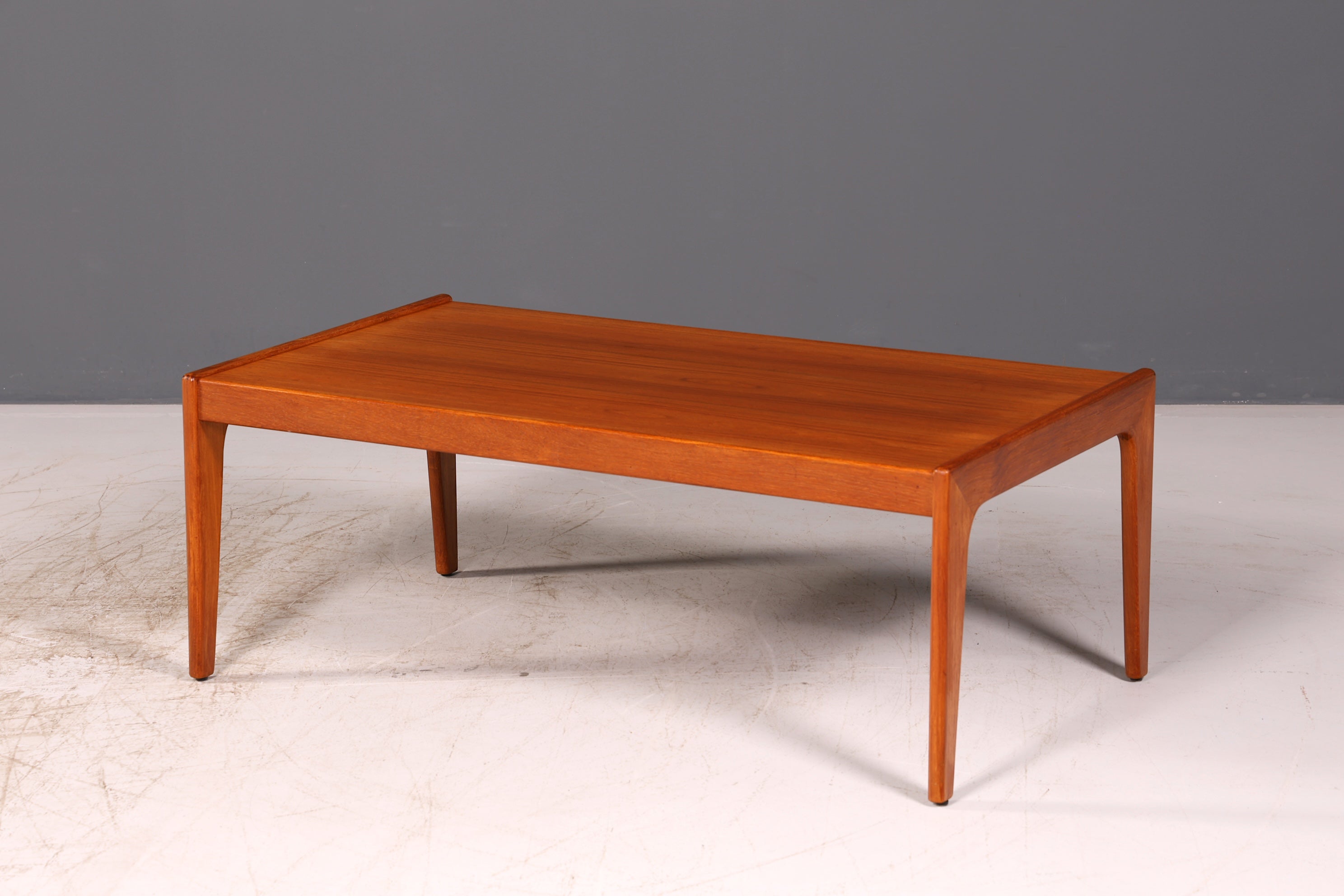 Wunderschöner Mid Century Couchtisch Teak Retro Ablagetisch Vintage Coffee Table 70er Jahre Wohnzimmertisch