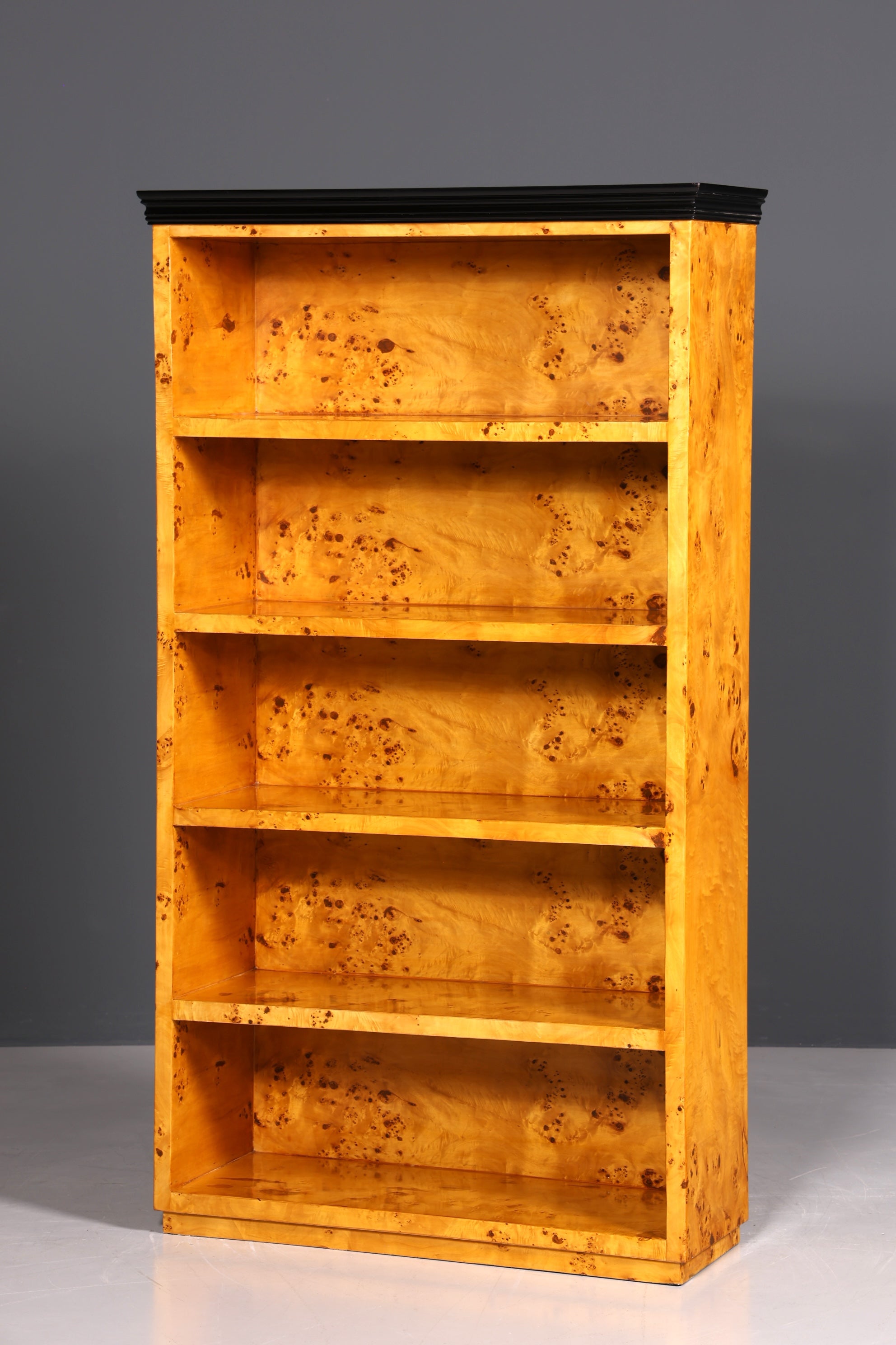 Magnifique étagère de style Art déco, étagère culte, étagère à livres, étagère de rangement pour livres, étagère de bibliothèque