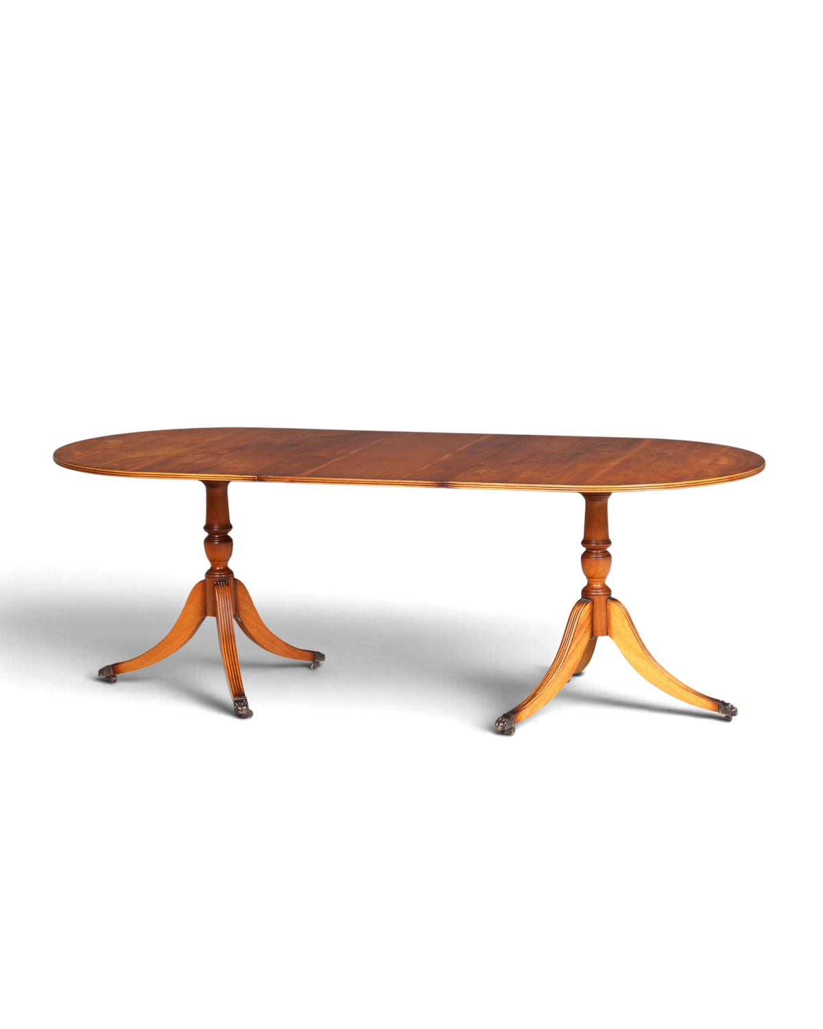 Wunderschöner Englischer Tisch ausziehbarer Esstisch Regency Stil Antik Stil 60s Küchentisch Eibe