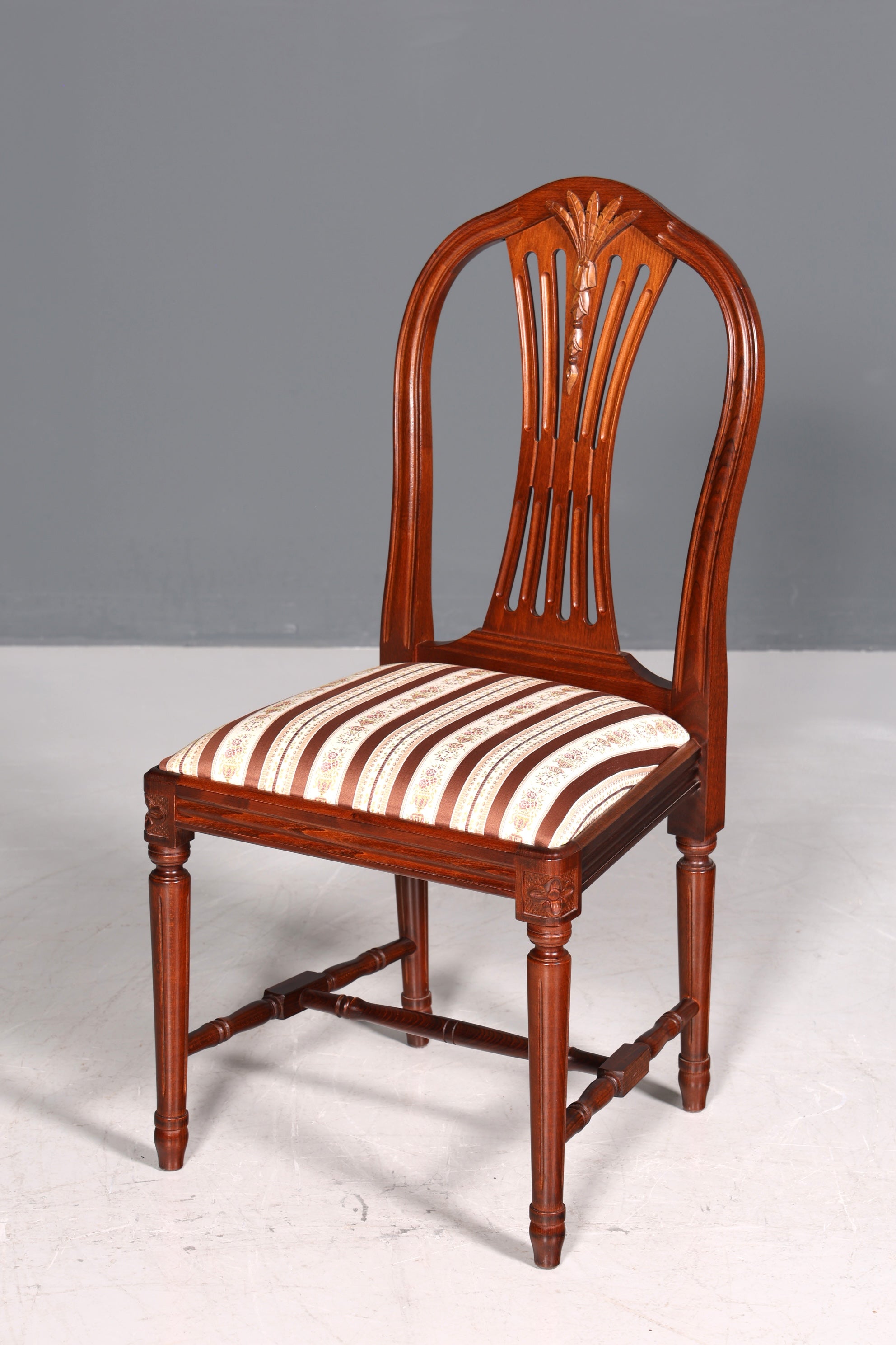 Chaise de rêve de style gustavien, chaise de cuisine anglaise, chaise secrétaire de style ancien