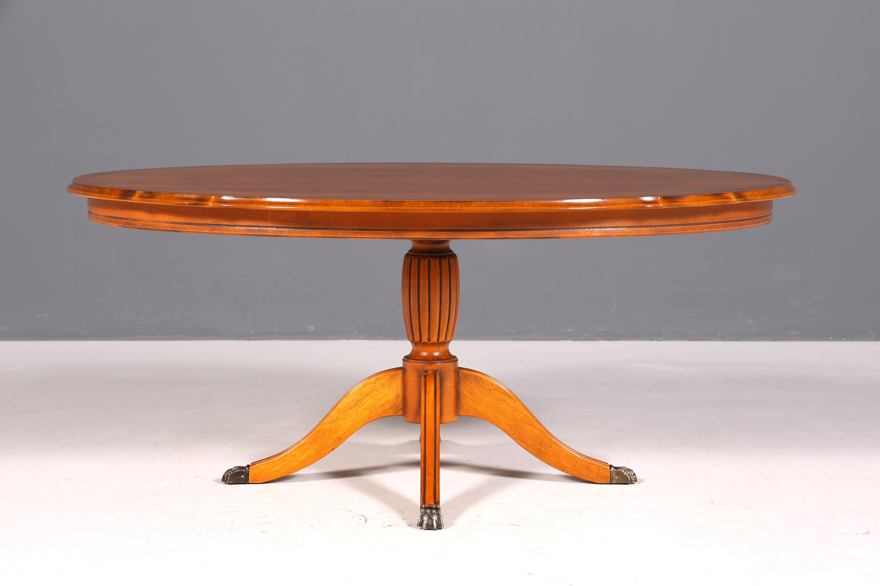 Magnifique table basse anglaise, style ancien, en bois d&