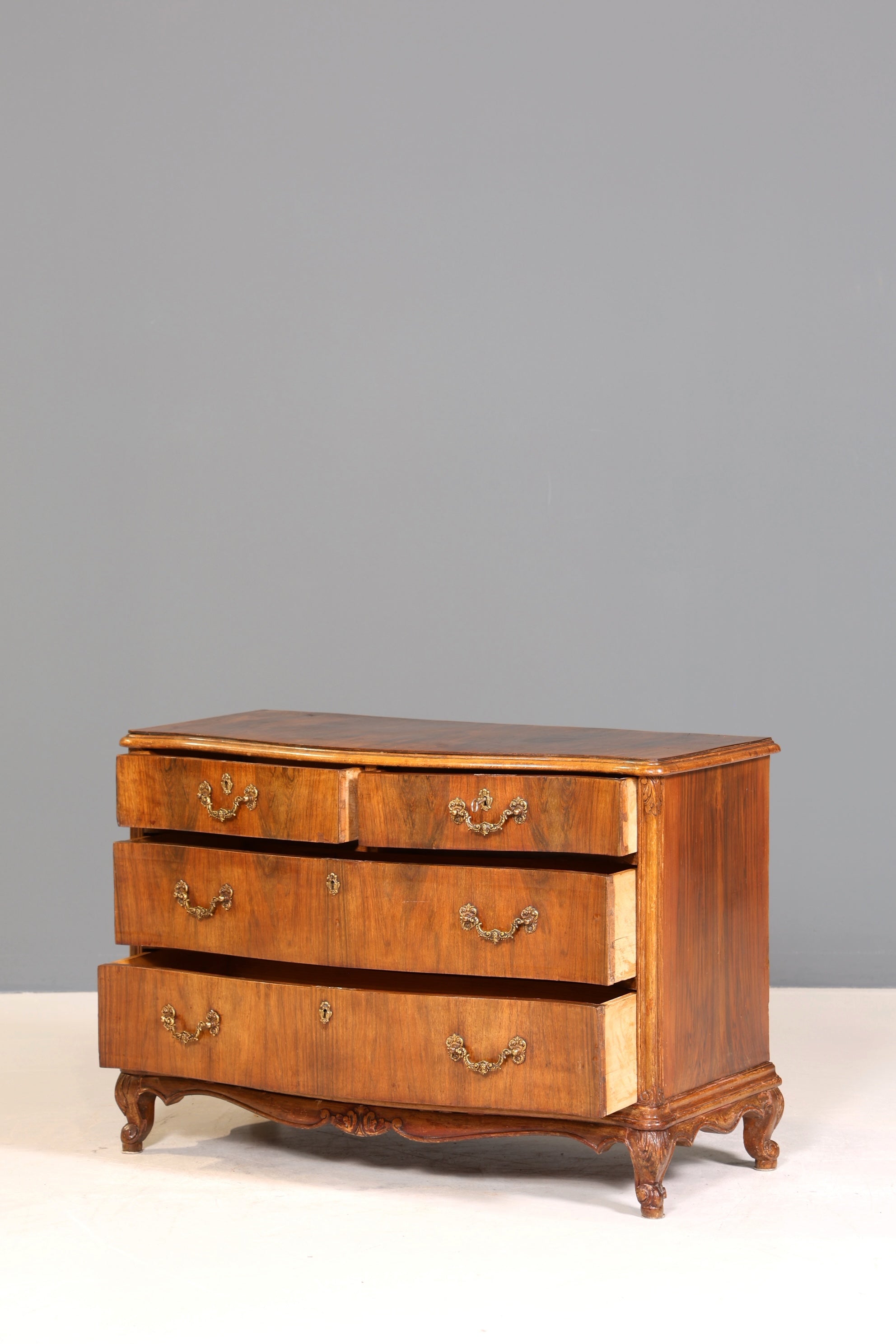 Wunderschöne Original Barock Kommode um 1800 Sideboard Antik massiv Holz Eiche Schubladenkommode