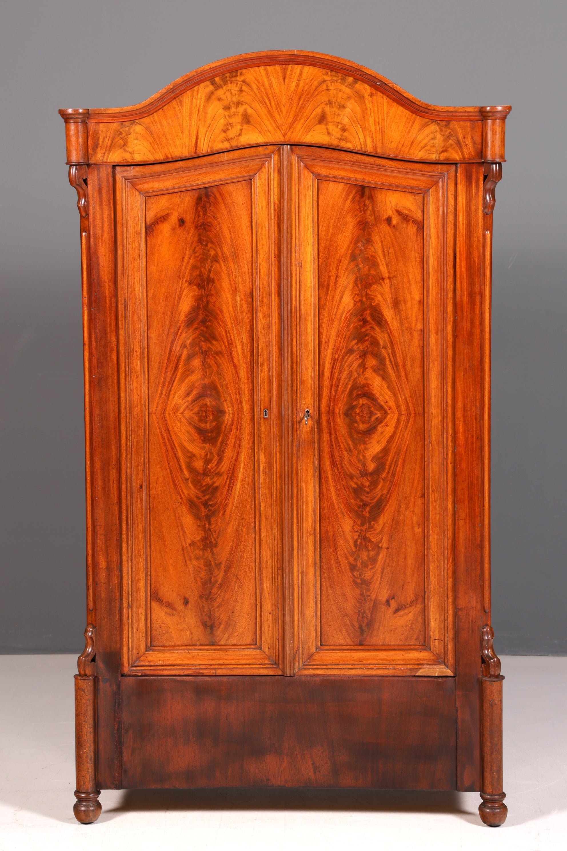 Edler Louis Philippe Schrank Antik Gründerzeit Kleiderschrank Wäscheschrank um 1880