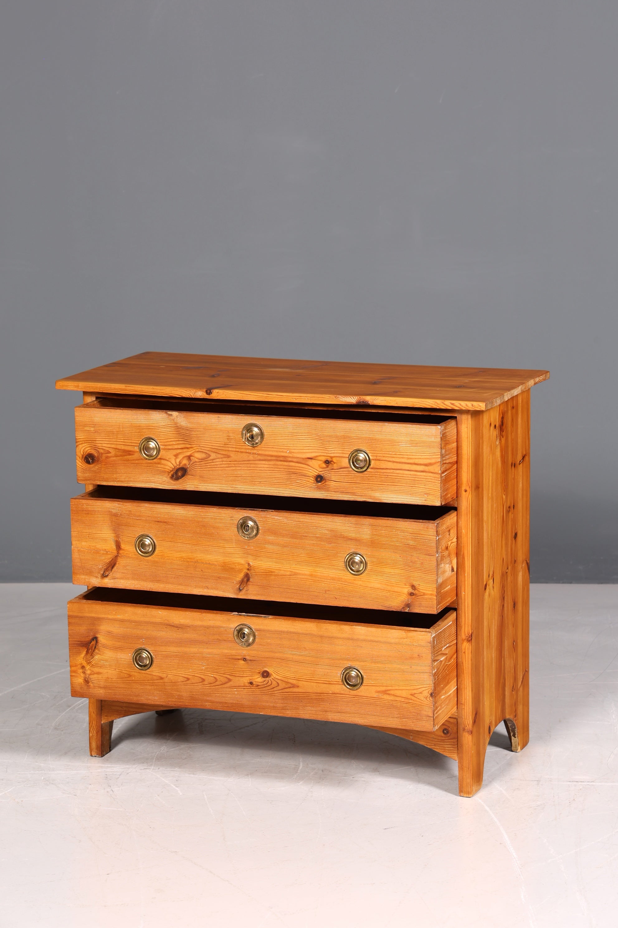 F974 Finish Wunderschöne Gründerzeit Kommode Jugendstil Antik Sideboard Schubladenkommode Wäschekommode