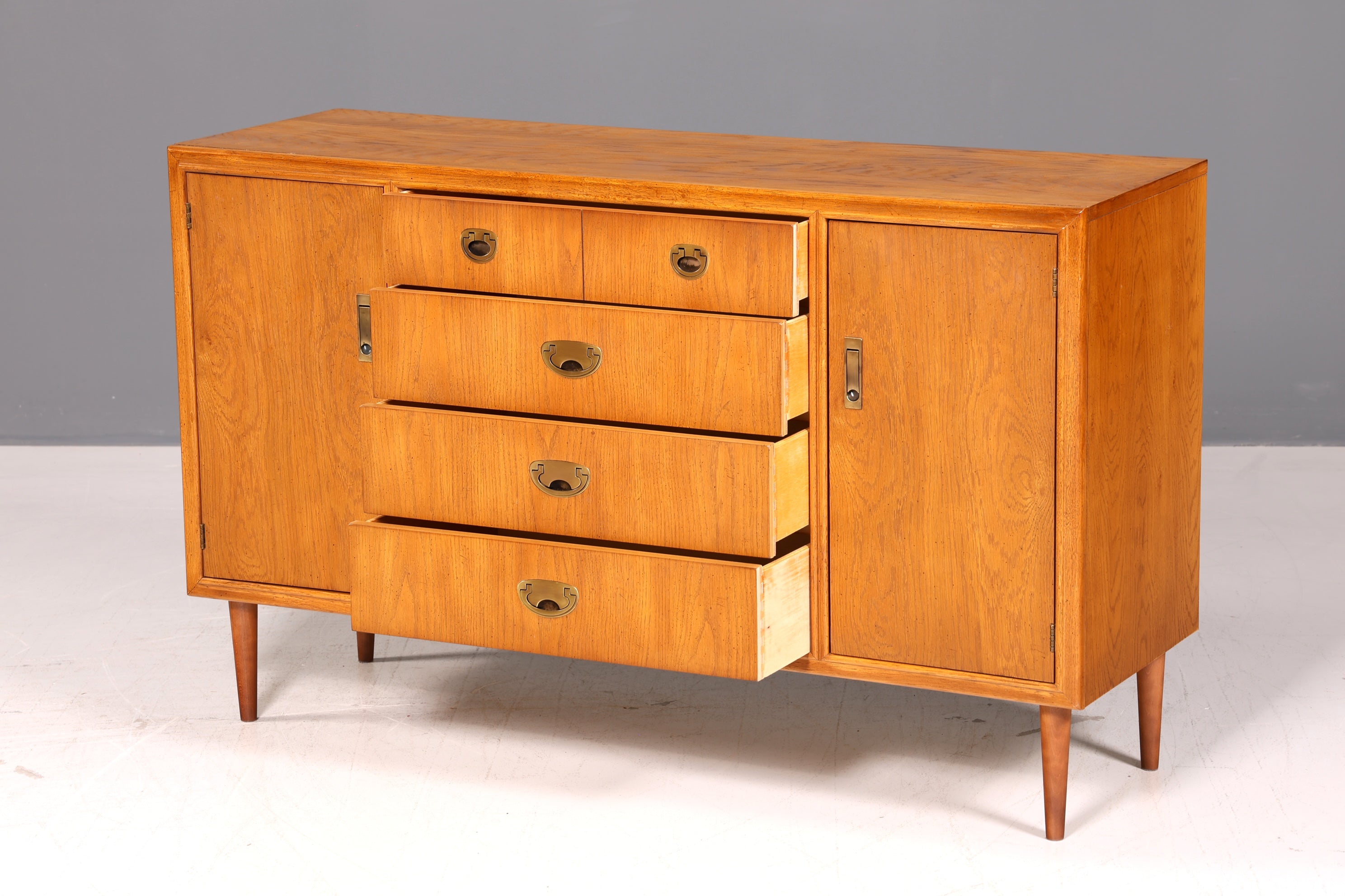 Stilvolles Drexel Heritage Sideboard USA Antik Stil Kommode Art Deco Schubladenkommode Massiv Echt Holz Vintage Wäschekommode