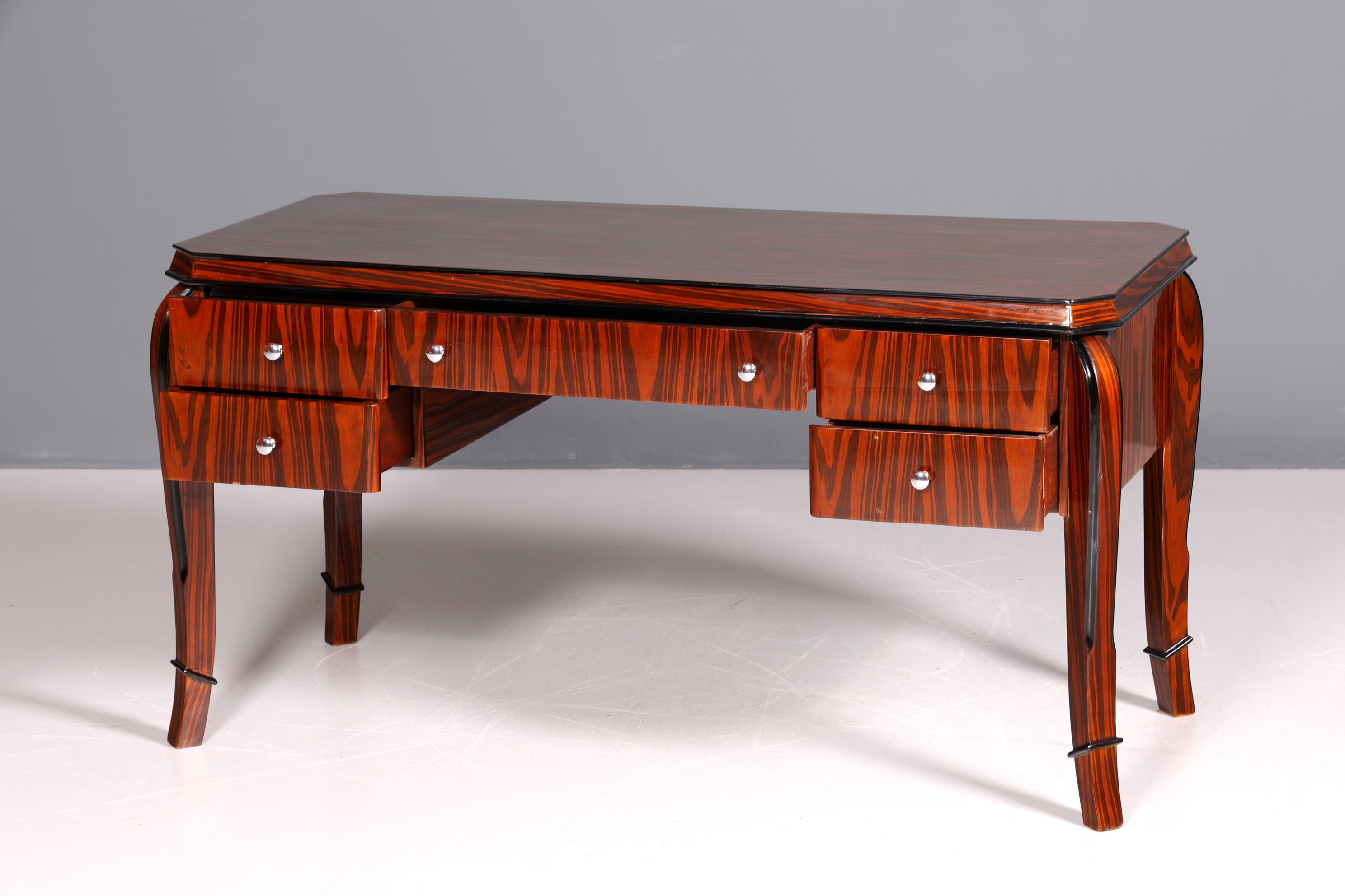 Magnifique bureau de style Art déco, bureau de style ancien