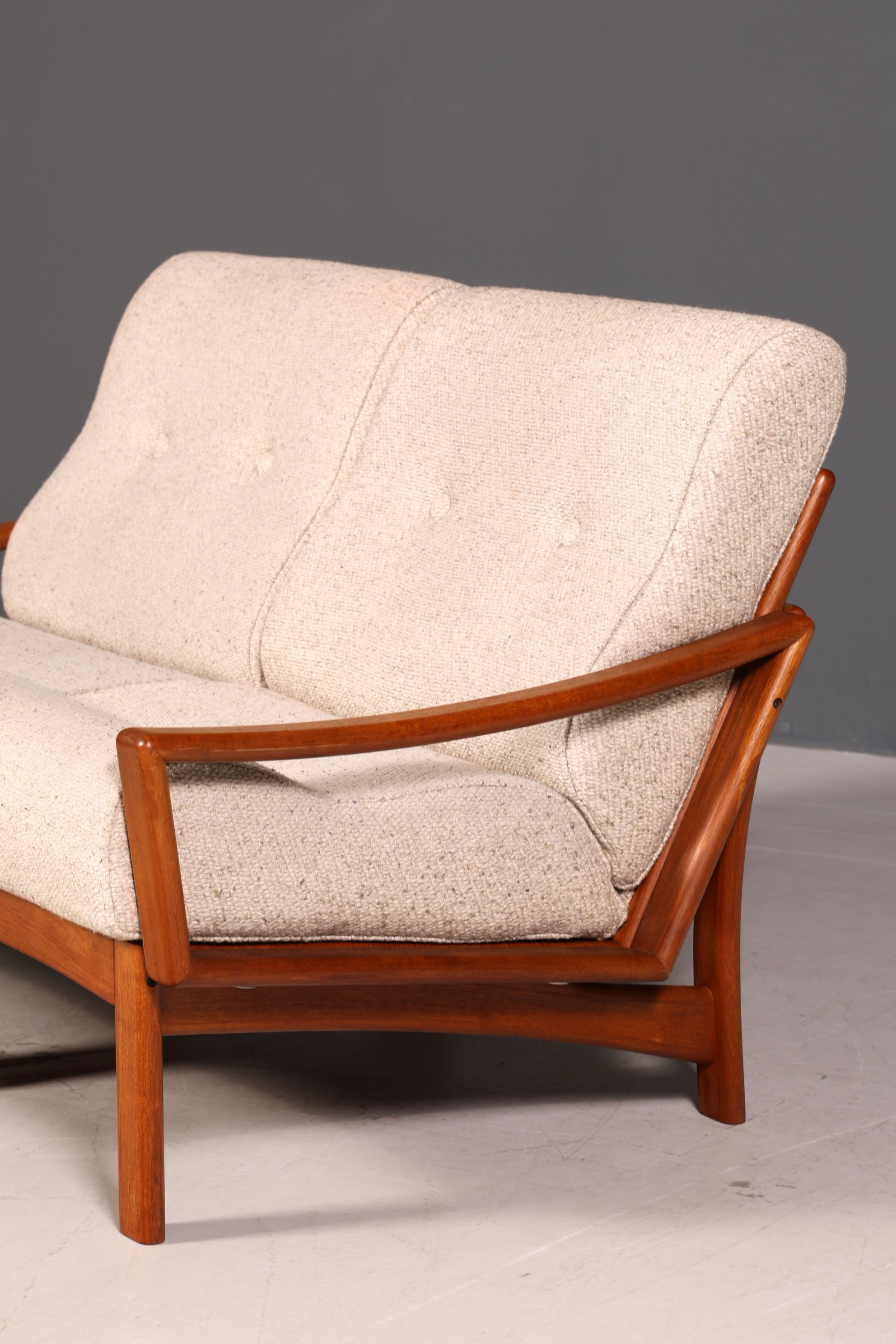 Wunderschönes Mid Century 2er Sofa Retro Couch Danish Design Polstersofa Vintage Canapé
