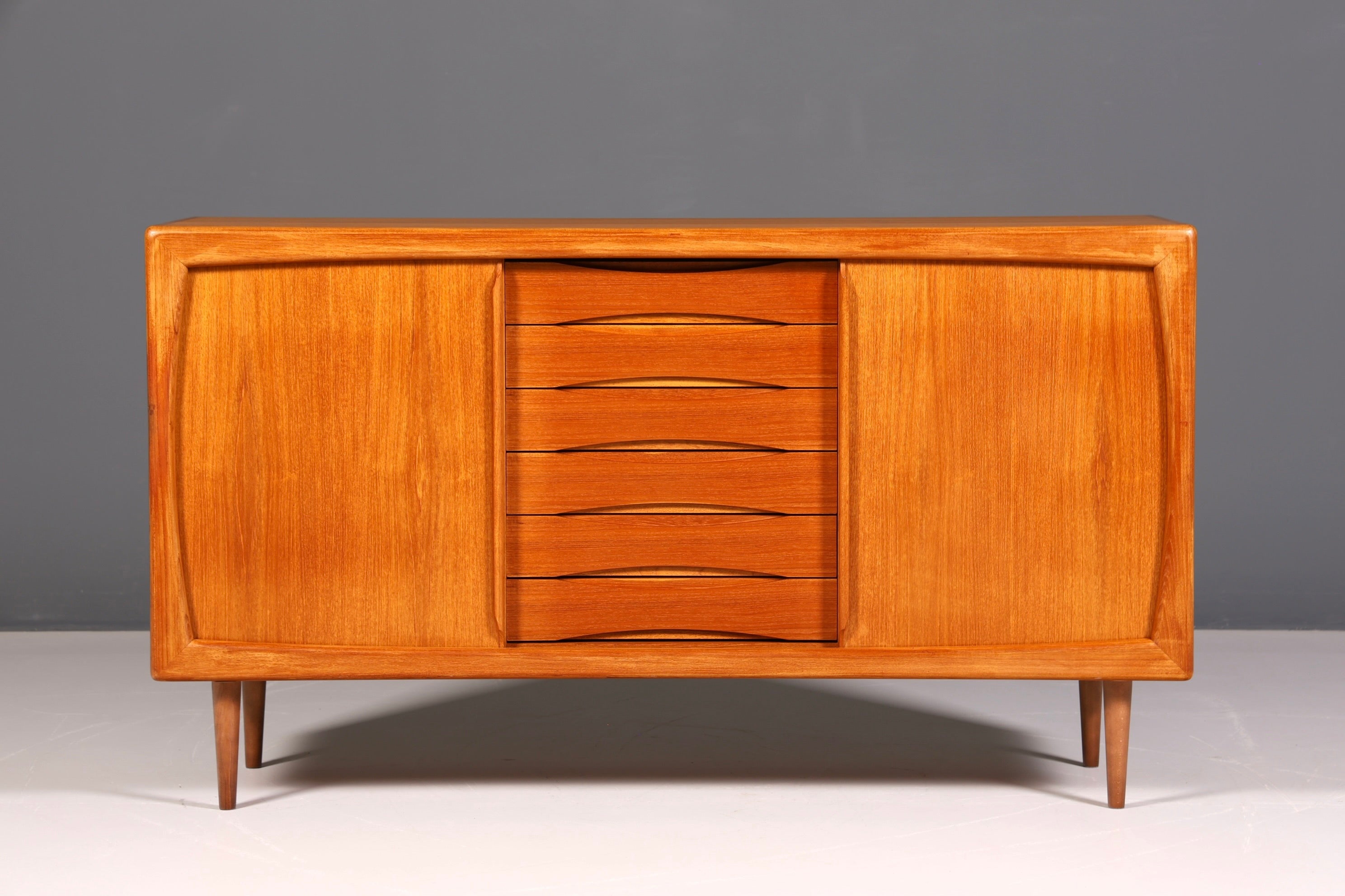 Edles Original Dyrlund Sideboard Mid Century Schrank Danish Design Teak Holz TV Schrank 60s Buffet