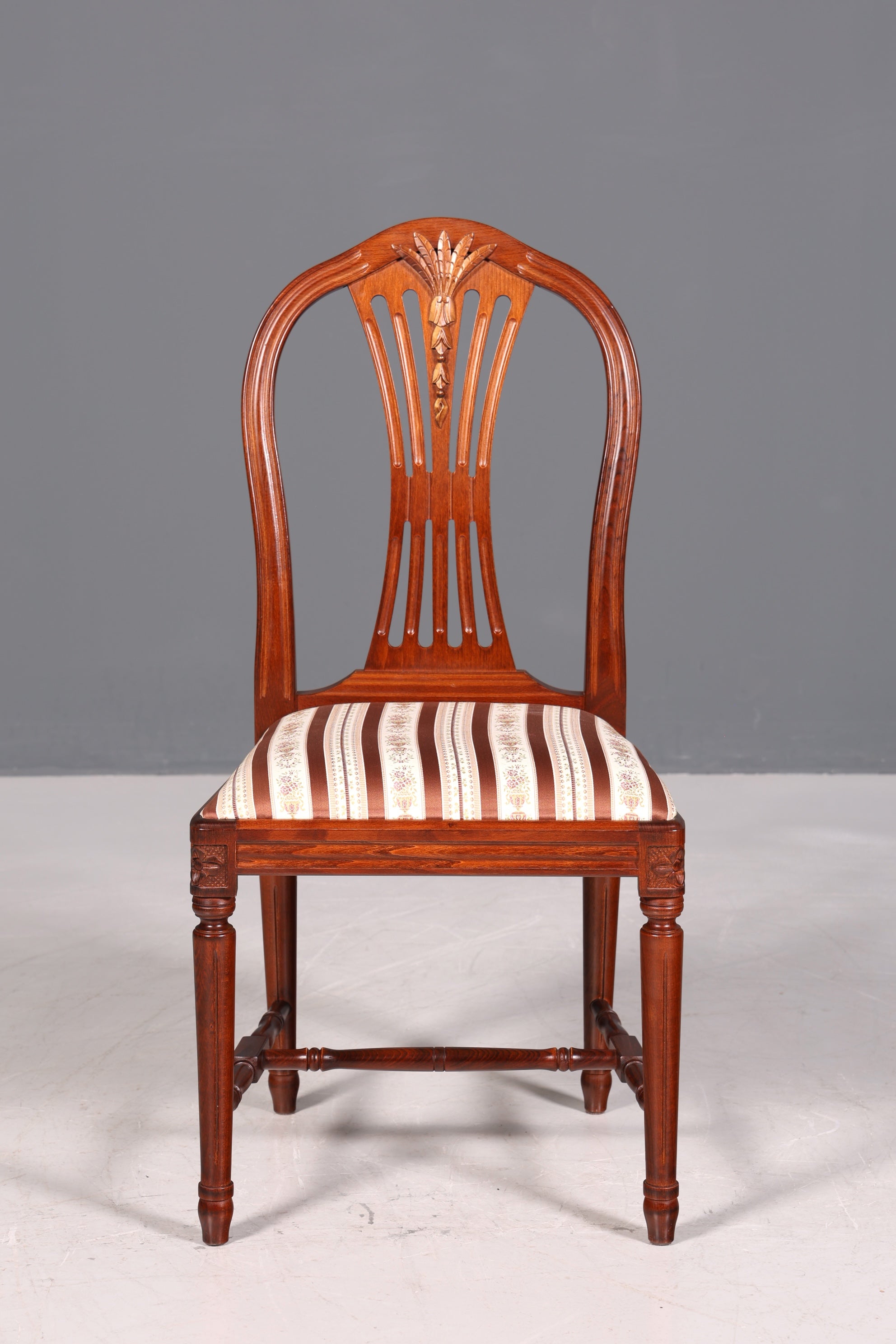 Chaise de rêve de style gustavien, chaise de cuisine anglaise, chaise secrétaire de style ancien