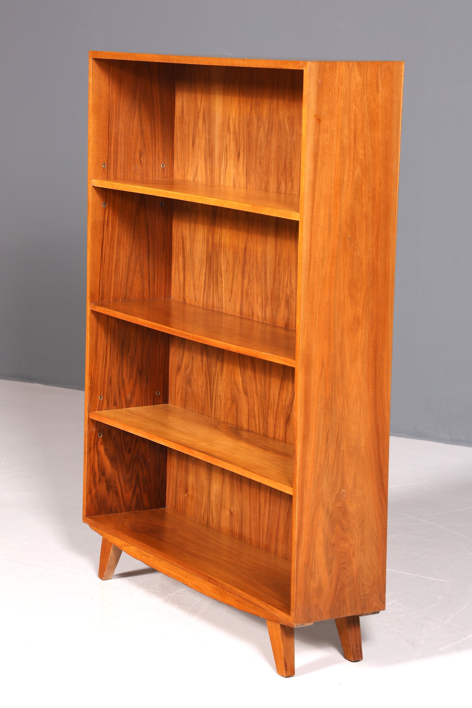 Magnifique étagère Musterring originale, bibliothèque moderne du milieu du siècle, style rétro, rangement pour livres en bois véritable