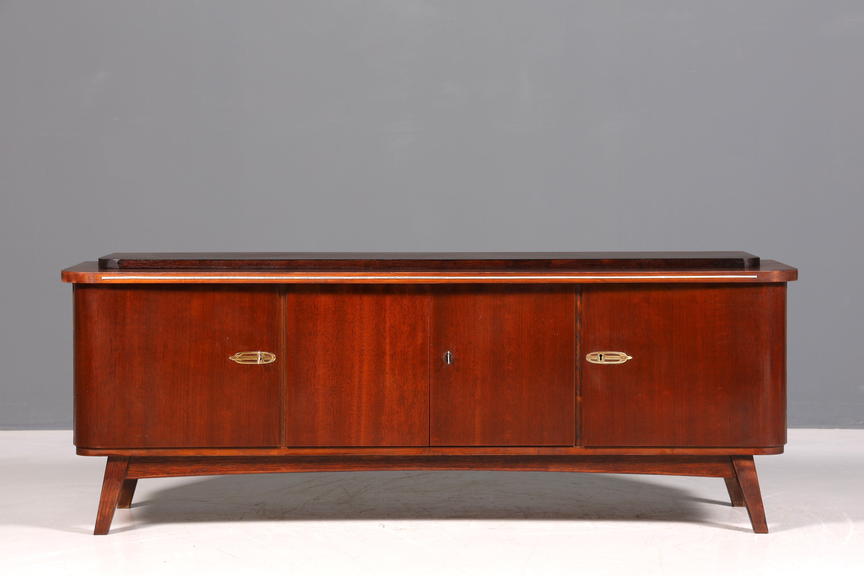 Magnifique buffet de style mid-century, commode vintage, meuble TV, années 1960