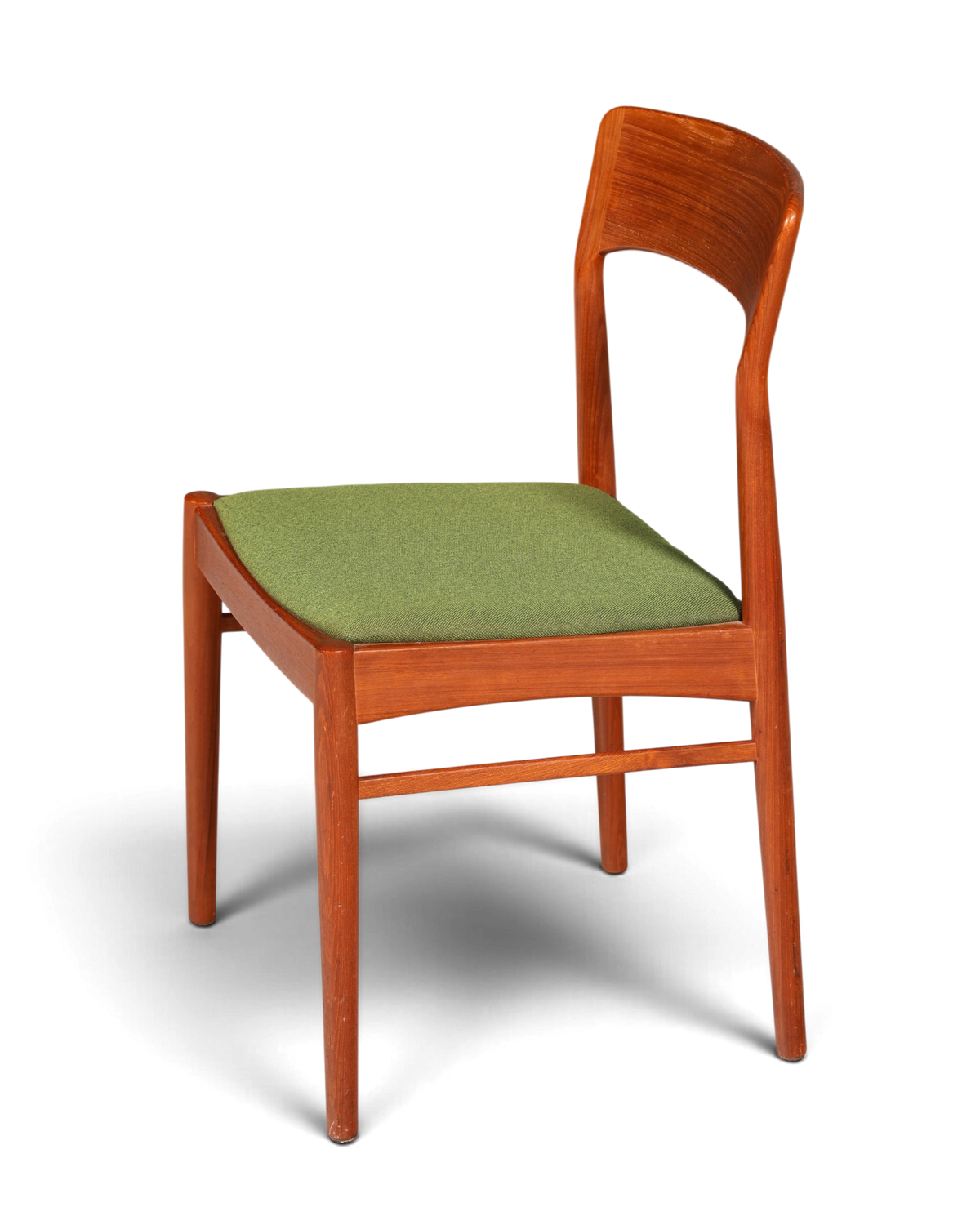 Dänischer Mid Century Esszimmerstuhl Teakholz Henning Kjærnulf Korup Stolefabrik 60er