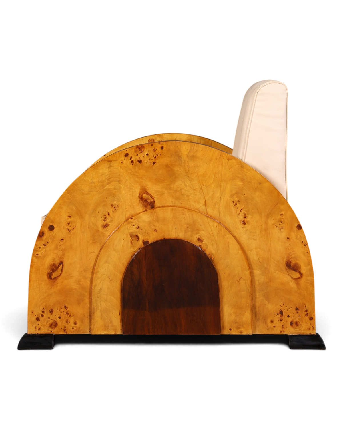 Wunderschöner Art Deco Design Sessel Clubsessel Birke Armlehnsessel 1 von 2