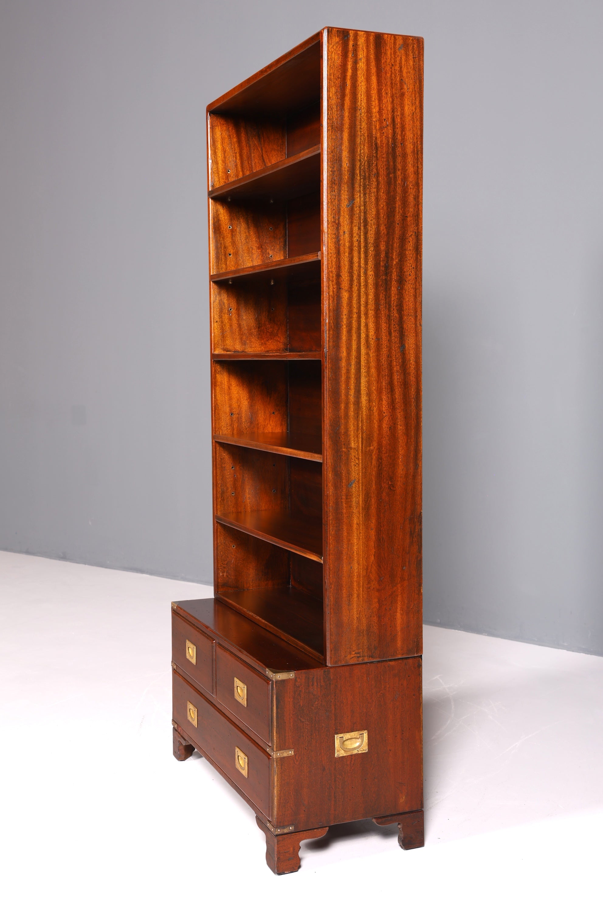 Belle étagère à thème nautique, bibliothèque anglaise, étagère en bois véritable, 1 sur 2