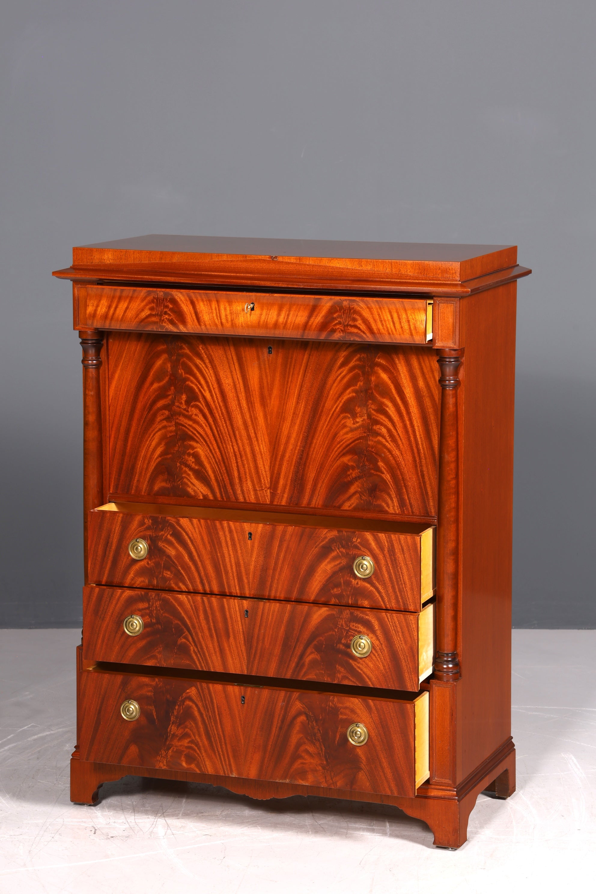Secrétaire Biedermeier d&