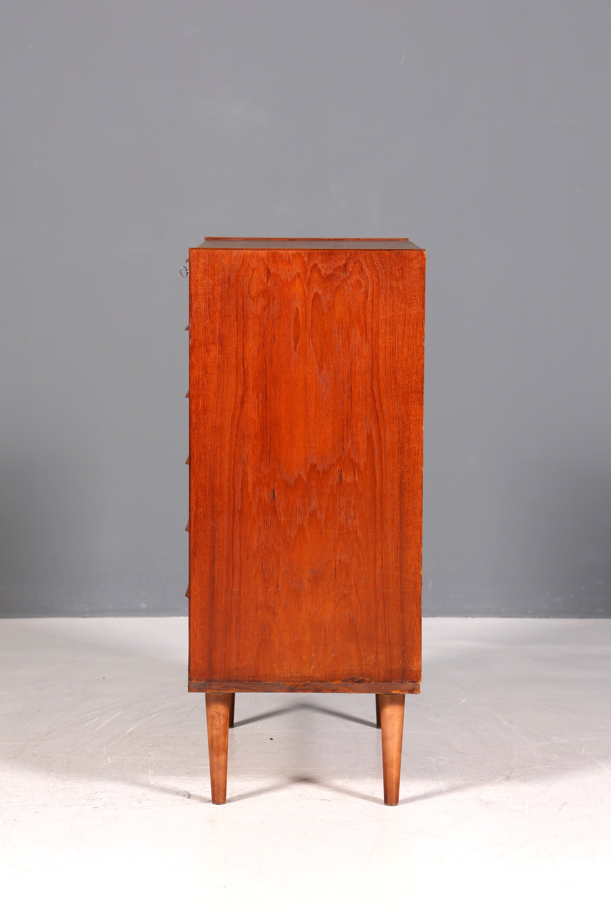 Buffet en teck de style mid-century, commode vintage