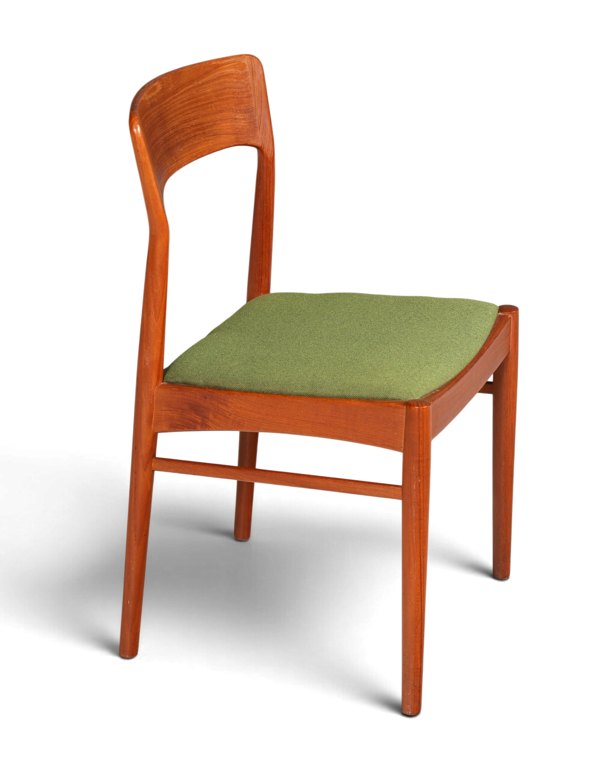 Dänischer Mid Century Esszimmerstuhl Teakholz Henning Kjærnulf Korup Stolefabrik 60er