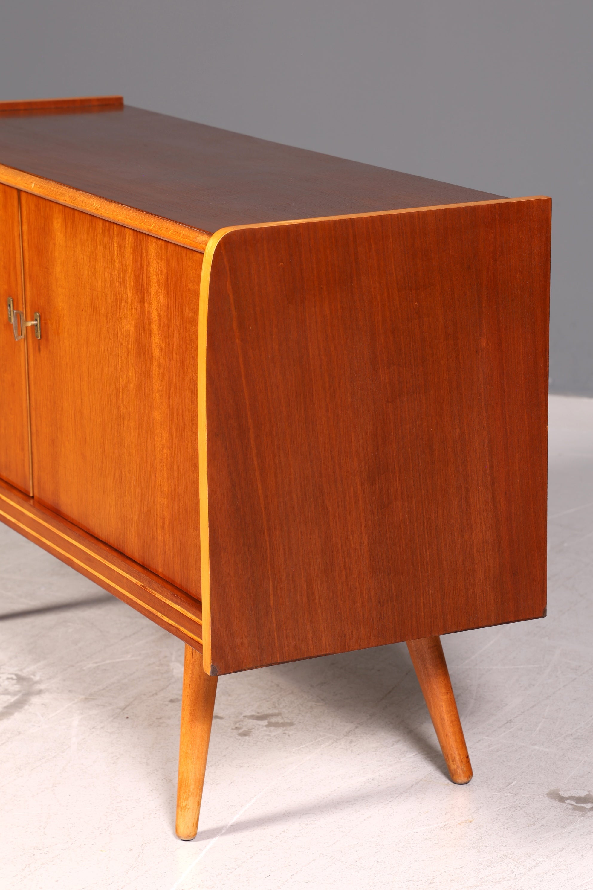 Wunderschöner Mid Century Schrank Vintage Sideboard Retro Flur Kommode 60s Holz