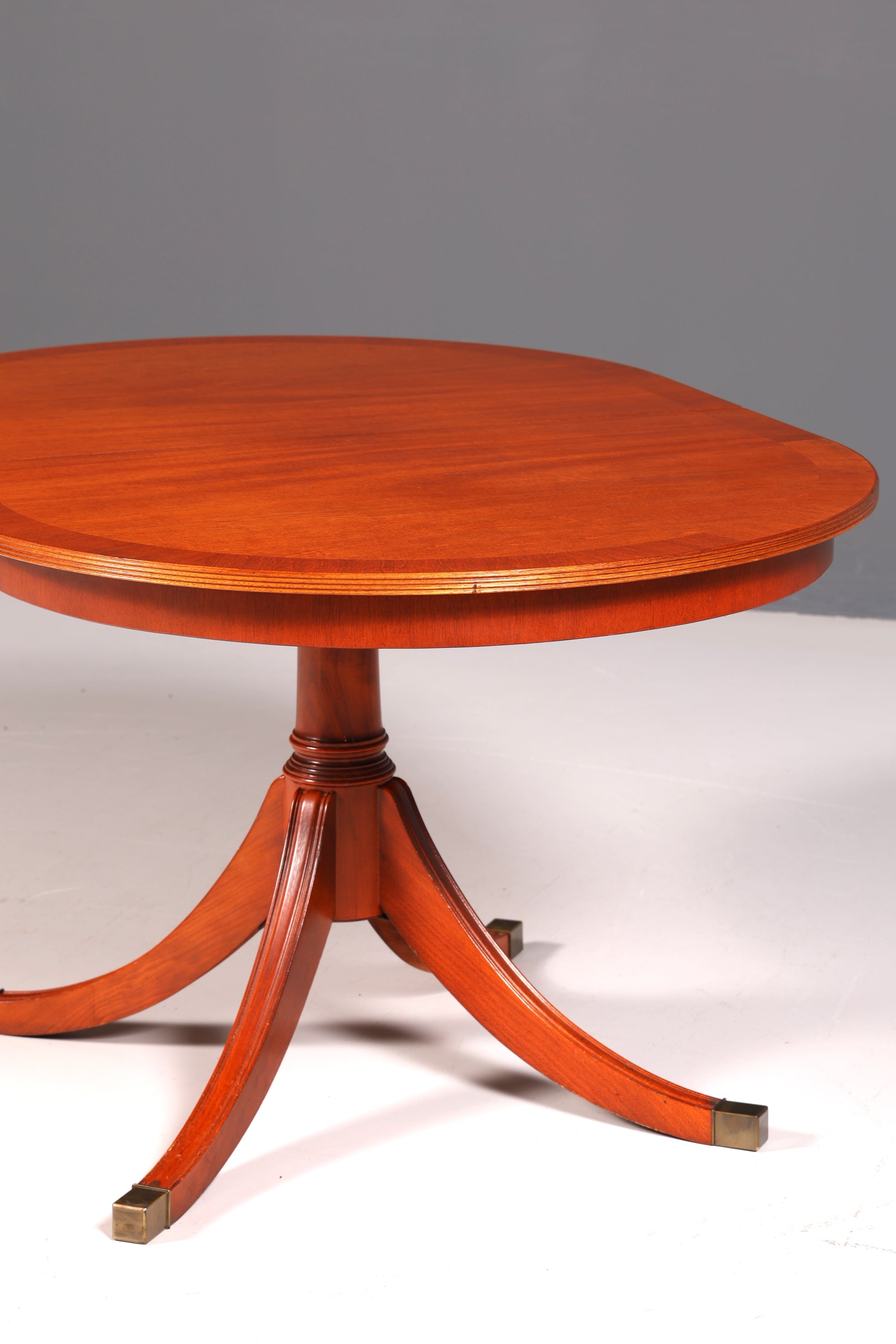 Wunderschöner Englischer Tisch Ausziehbarer Esstisch Regency Antik Stil 60s Küchentisch Eibe