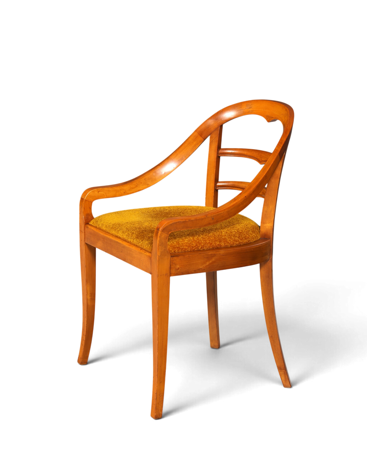 Fauteuil Art nouveau de rêve, fauteuil de secrétaire ancien, chaise de salle à manger, chaise de cuisine, fauteuil rembourré, chaise en bois vintage