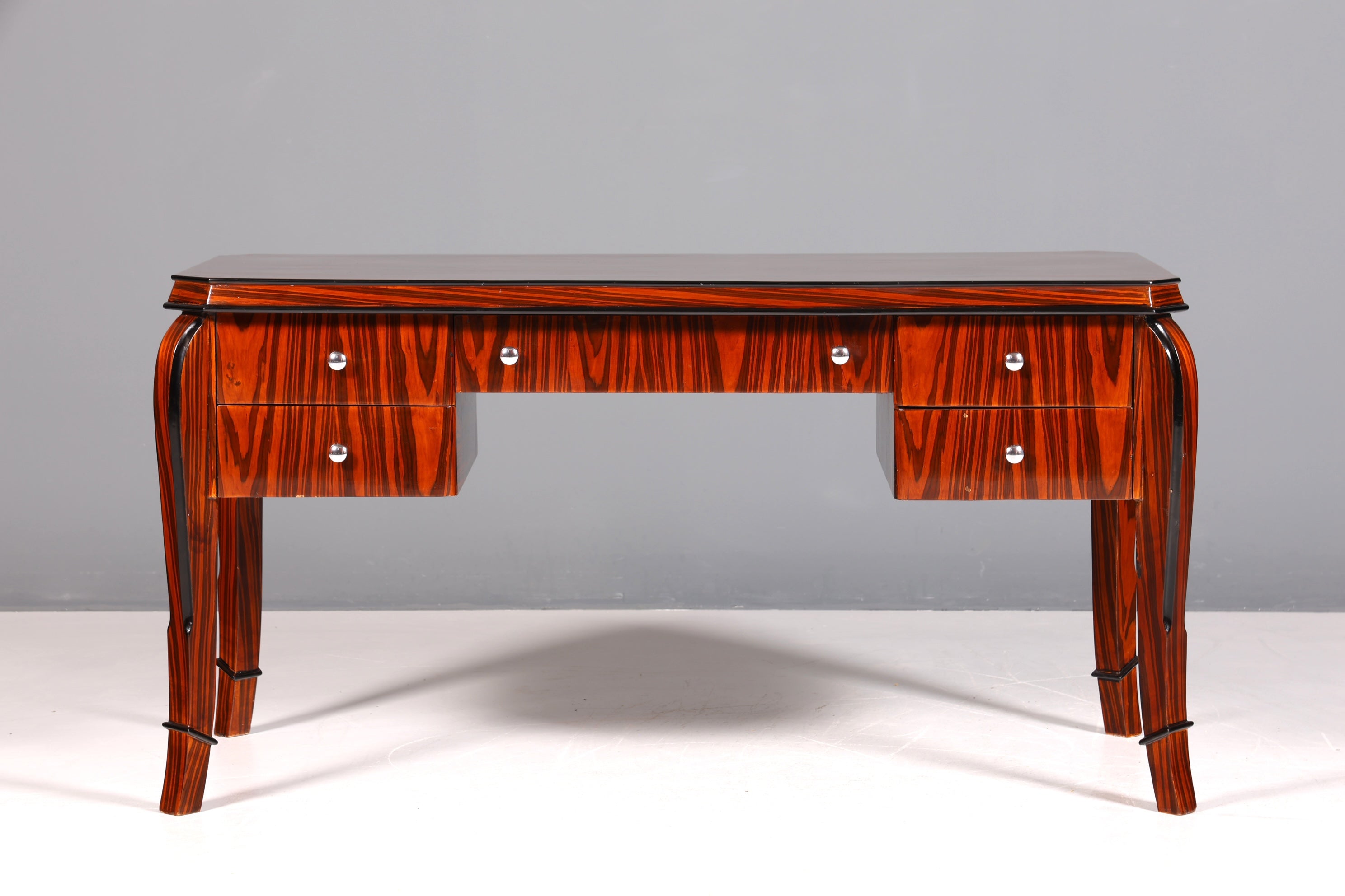 Magnifique bureau de style Art déco, bureau de style ancien