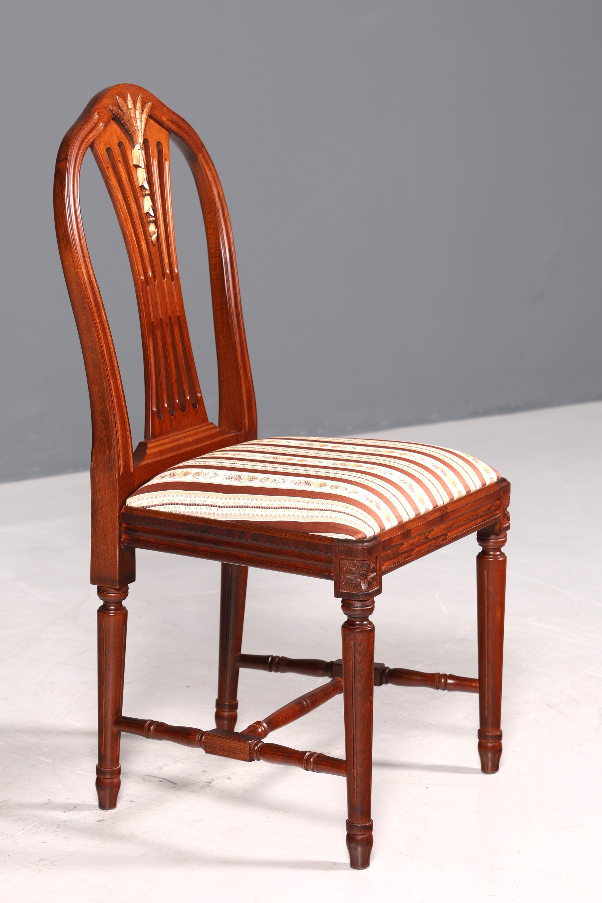 Chaise de rêve de style gustavien, chaise de cuisine anglaise, chaise secrétaire de style ancien