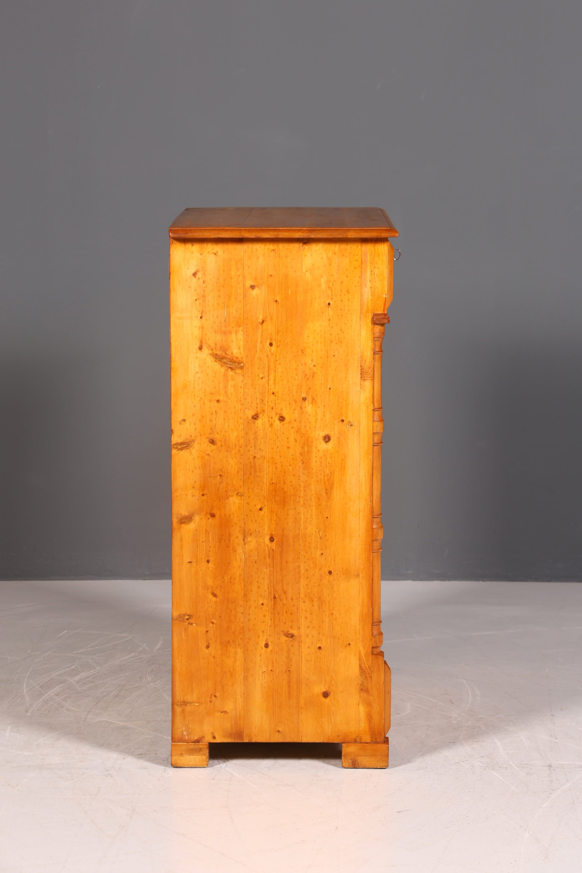 Wunderschöne Gründerzeit Kommode Louis Philippe Vertiko Weichholz Kommode um 1880 Landhaus Stil Kommode