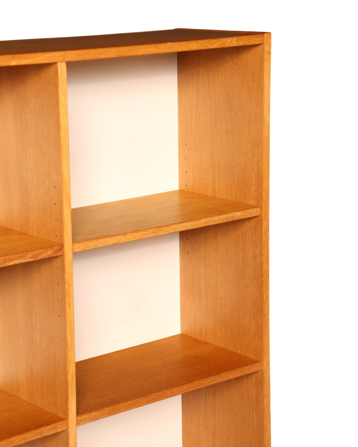 Schlichtes Mid Century Bücherregal Vintage Regal Schrank Buchablage 60s Bookshelf Holz