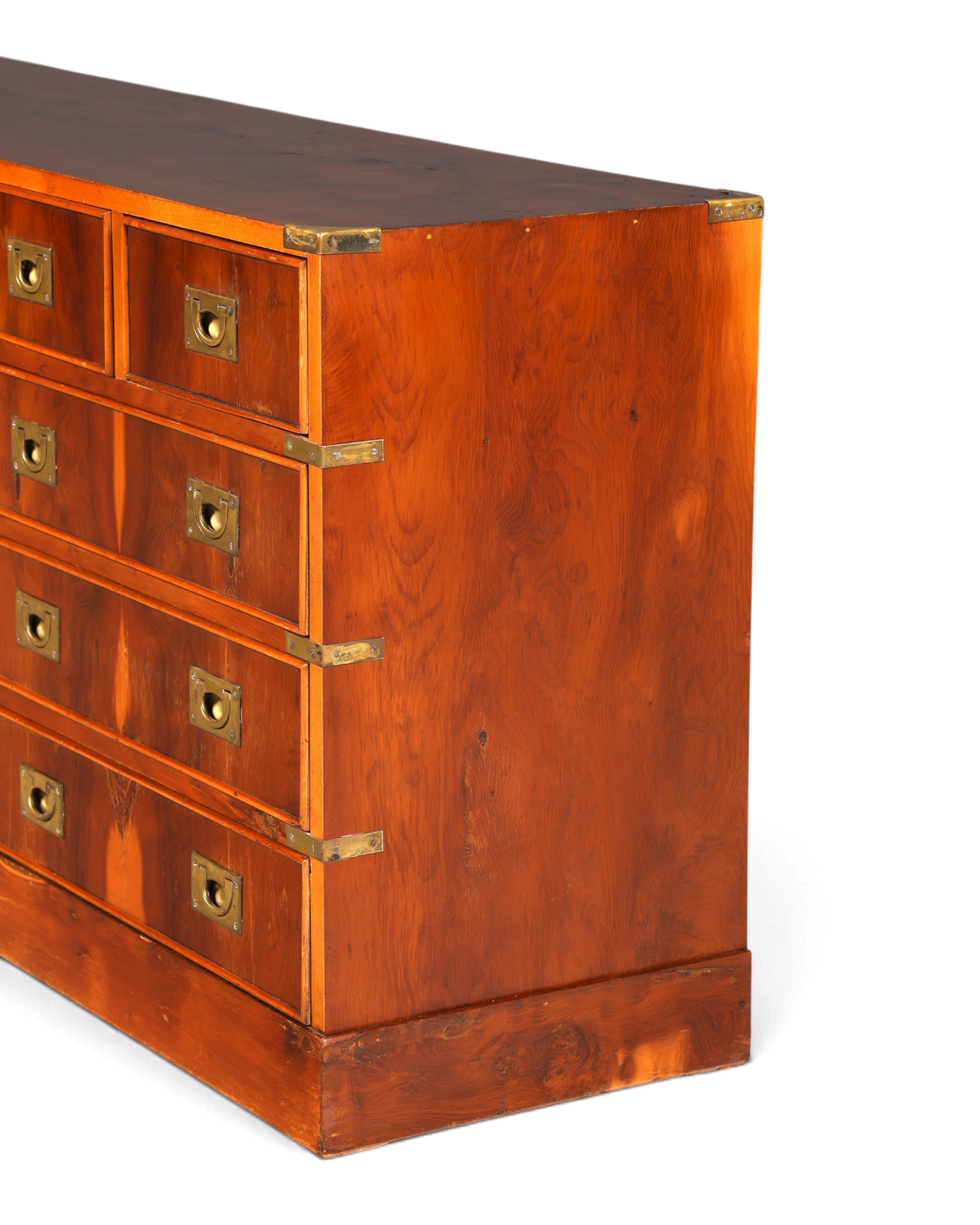 Traumhaftes XXL Maritim Sideboard Englische Schiffs Kommode Englisch Antik Schrank Military Chest