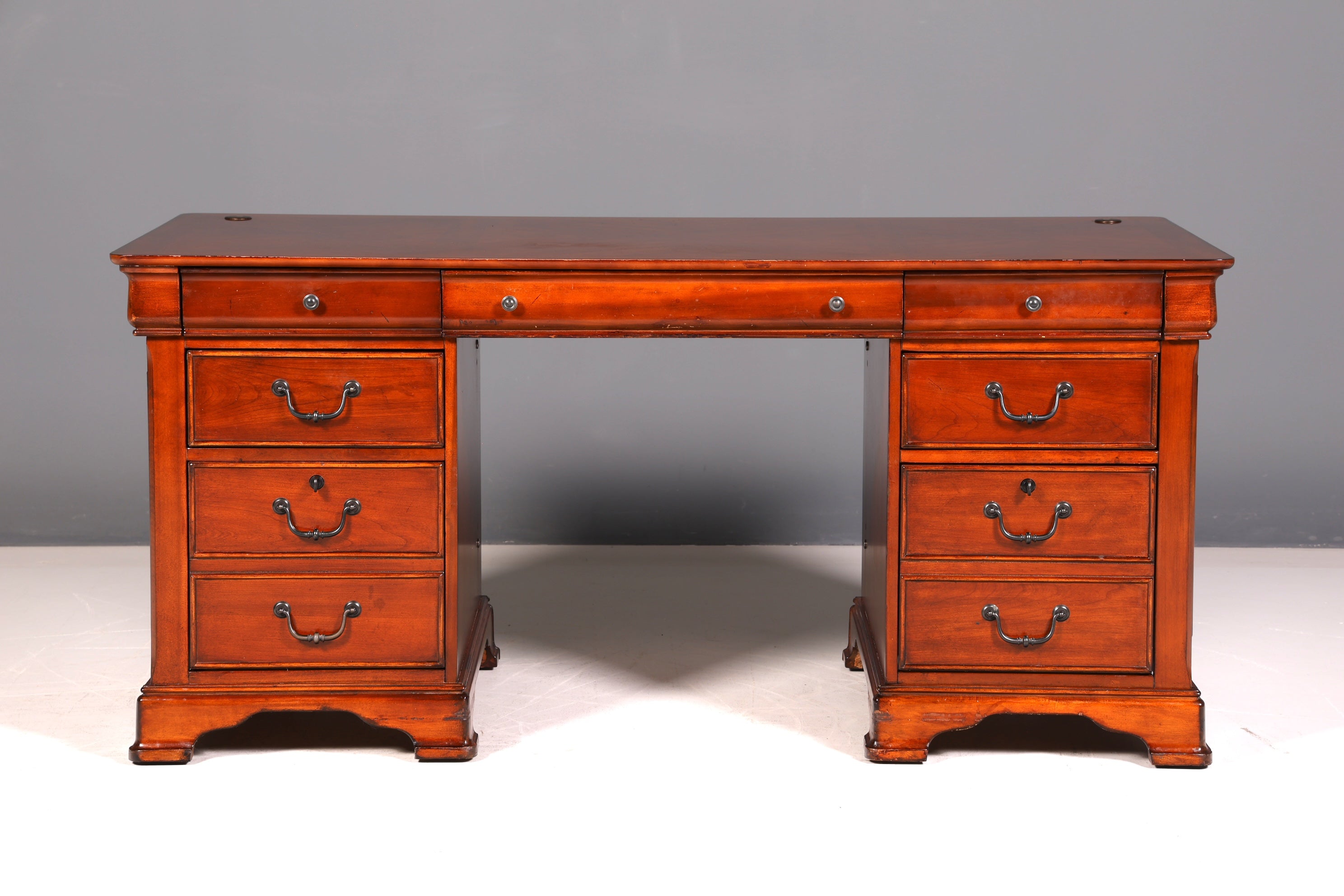 Wunderschöner Englischer Schreibtisch Liberty Furniture Bürotisch Antik Office Desk
