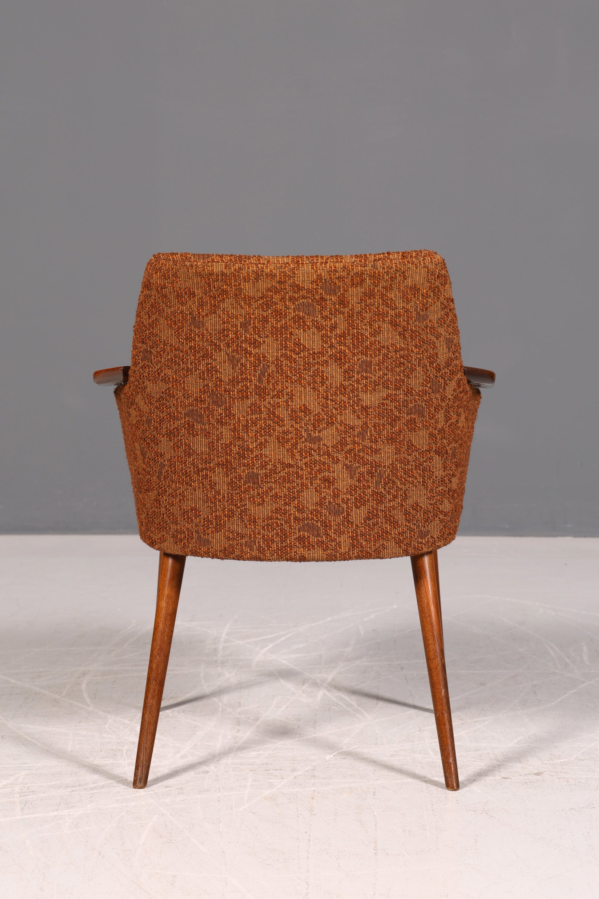 Wunderschöner Mid Century Stuhl Retro Armlehnstuhl Cocktailstuhl Küchenstuhl Sekretär Stuhl 1 von 4