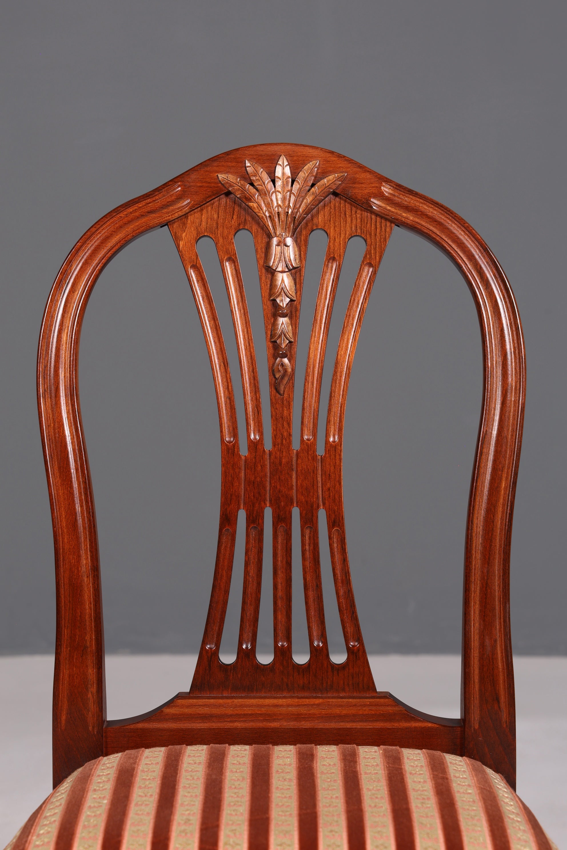 Chaise de style gustavien, chaise de cuisine anglaise, chaise secrétaire de style ancien, 2 sur 2