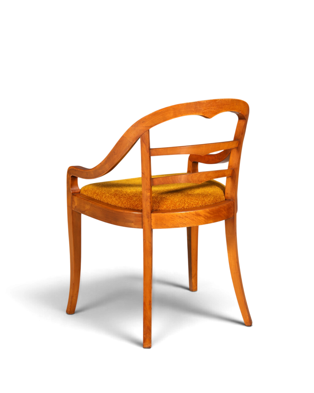 Fauteuil Art nouveau de rêve, fauteuil de secrétaire ancien, chaise de salle à manger, chaise de cuisine, fauteuil rembourré, chaise en bois vintage