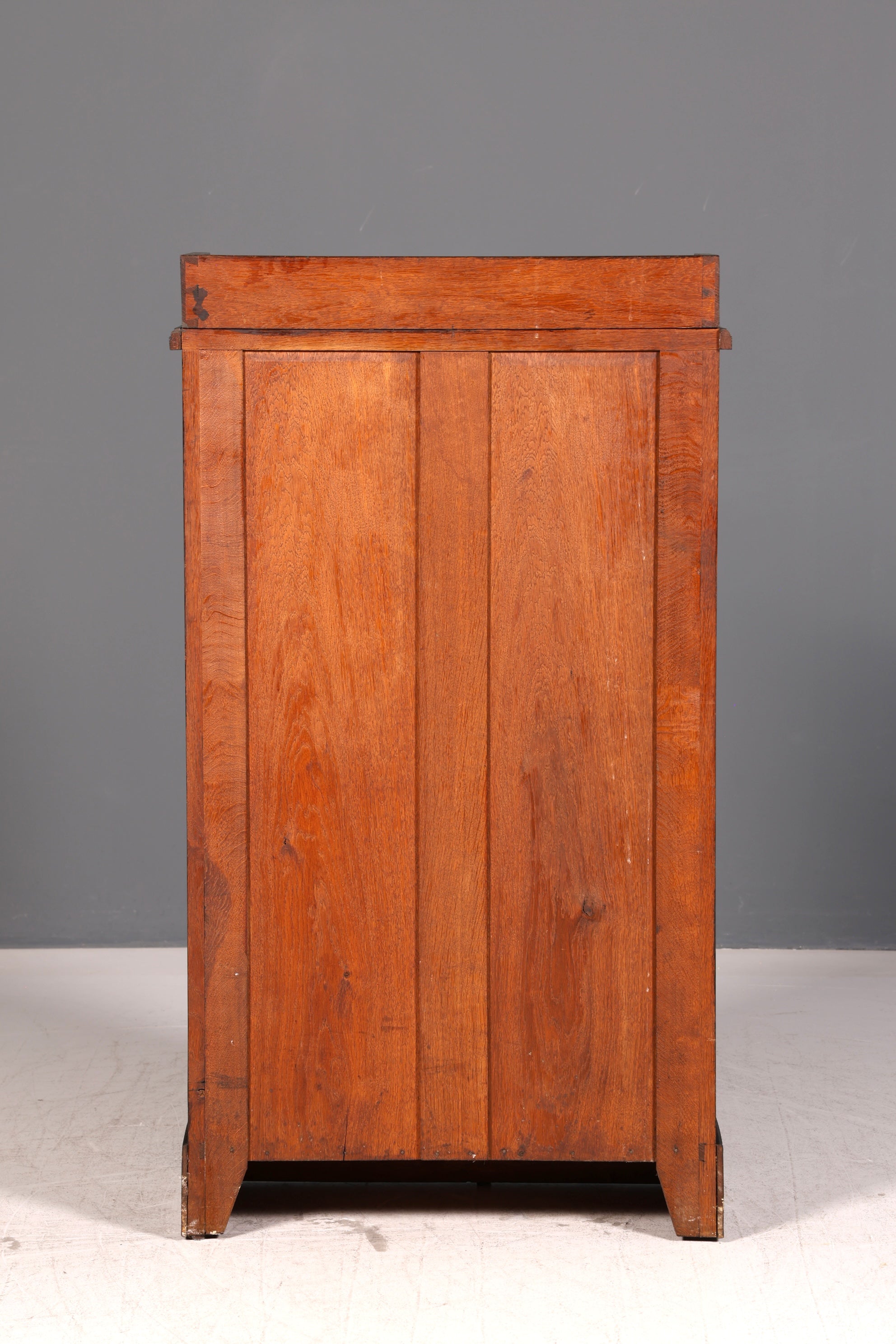 Traumhafte Jugendstil Vitrine Eiche Antik Bücherschrank Geschirrschrank Vitrinenschrank Massivholz Vintage