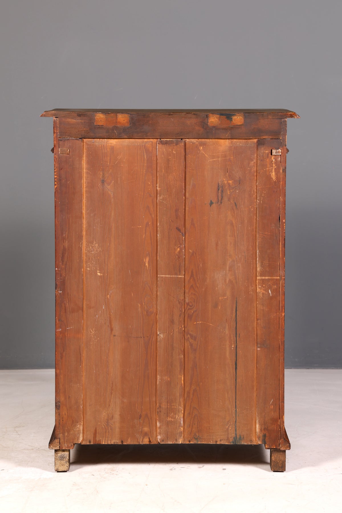 Wunderschöner Jugendstil Vertiko Schrank Antik Kabinettschrank Kommode um 1900 Massivholz