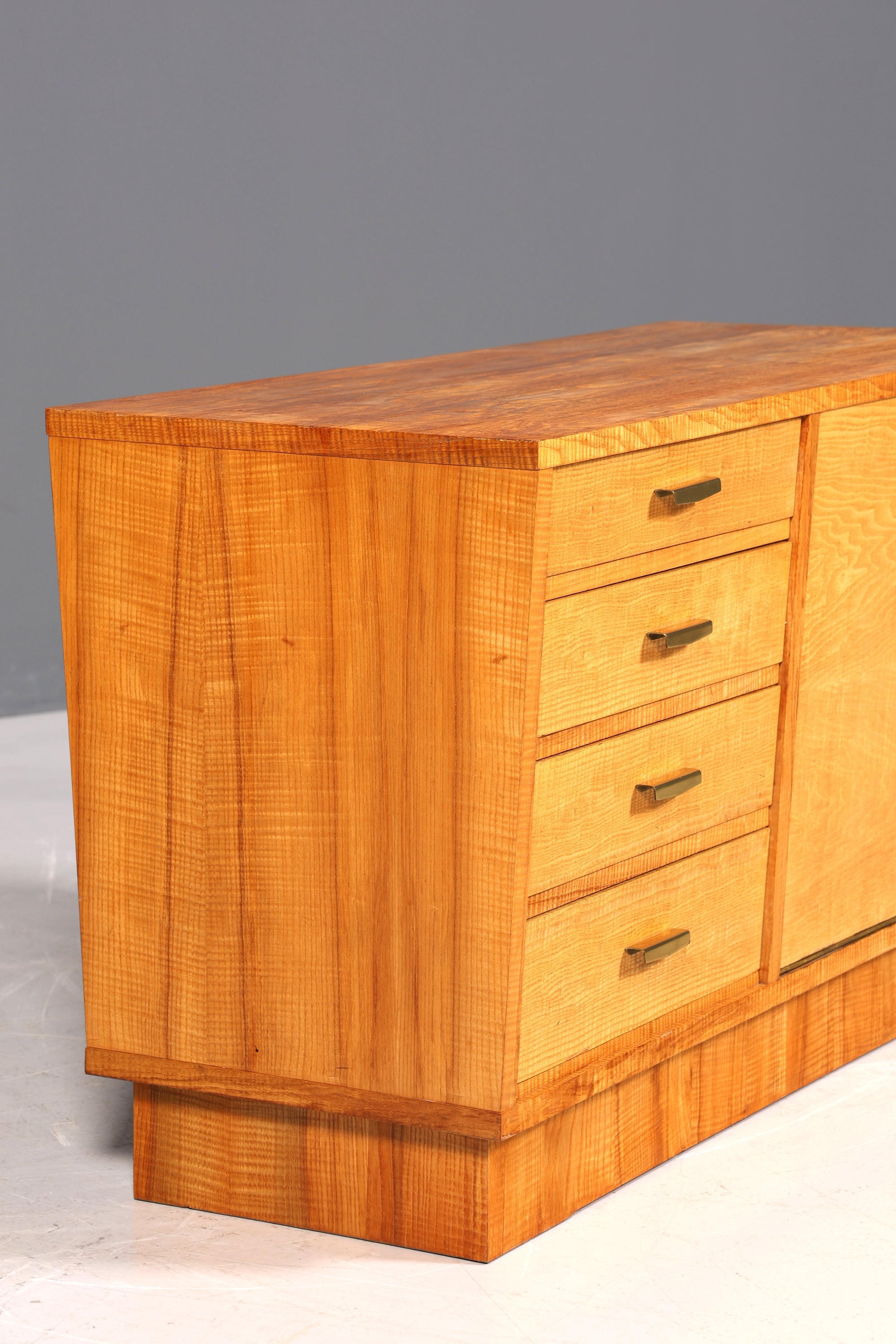 Buffet de style Mid-Century, meuble TV vintage des années 60, commode pliante, meuble pliant