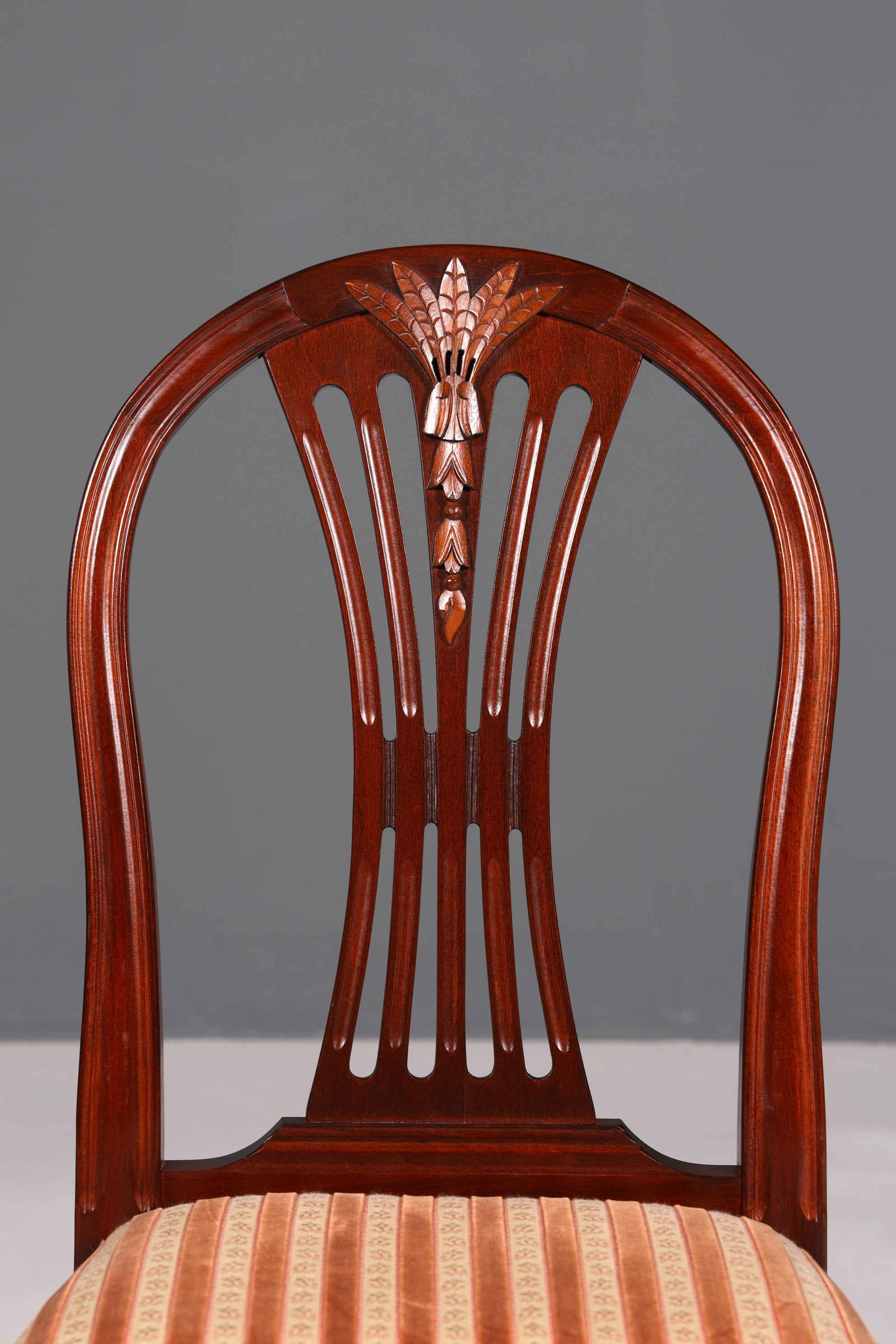 Chaise de style gustavien, chaise de cuisine anglaise, chaise secrétaire de style ancien, 1 sur 2