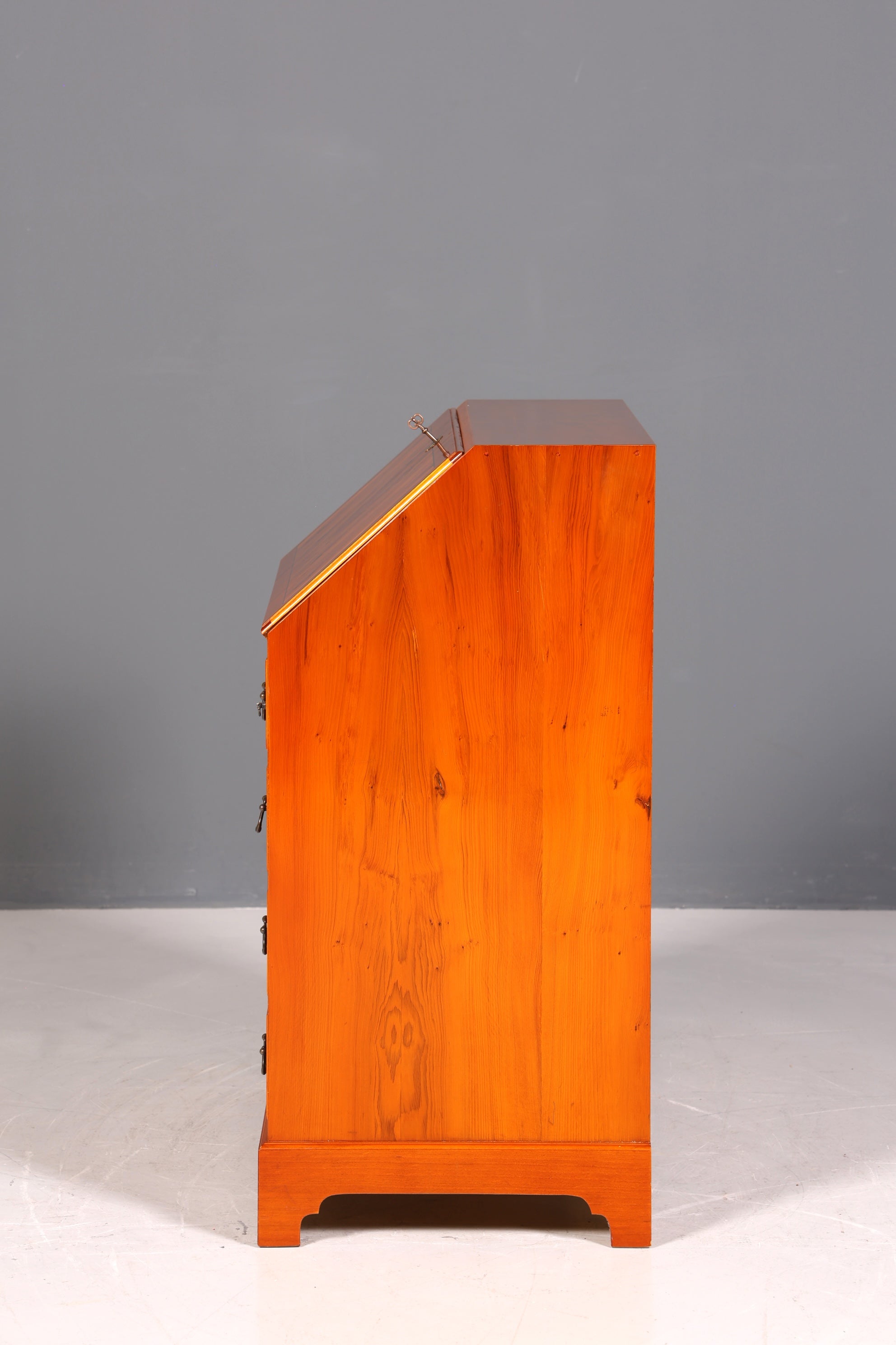 Magnifique secrétaire anglais, en bois d&