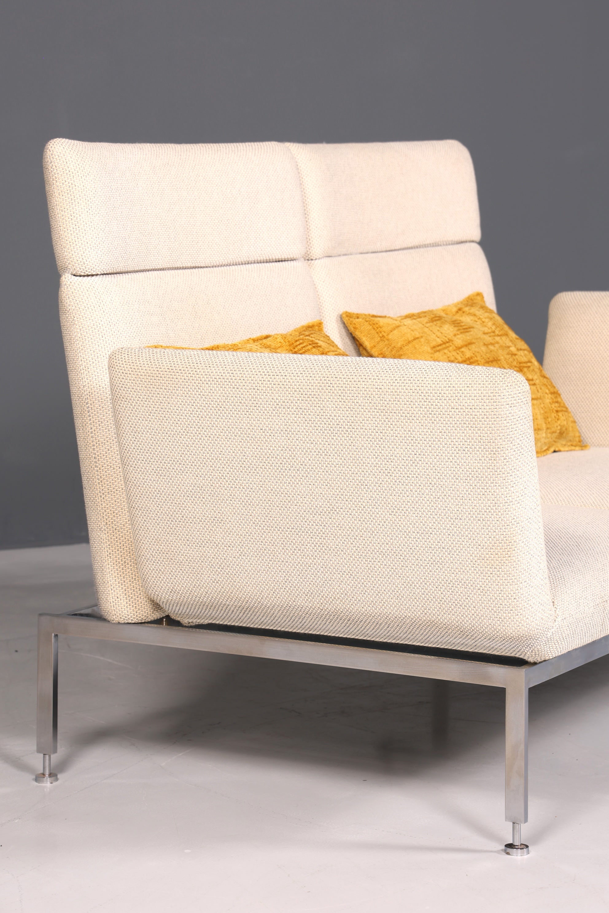 Magnifique canapé design Brühl Roro, canapé 2 places convertible, dessiné par Roland Meyer-Brühl, lit d&